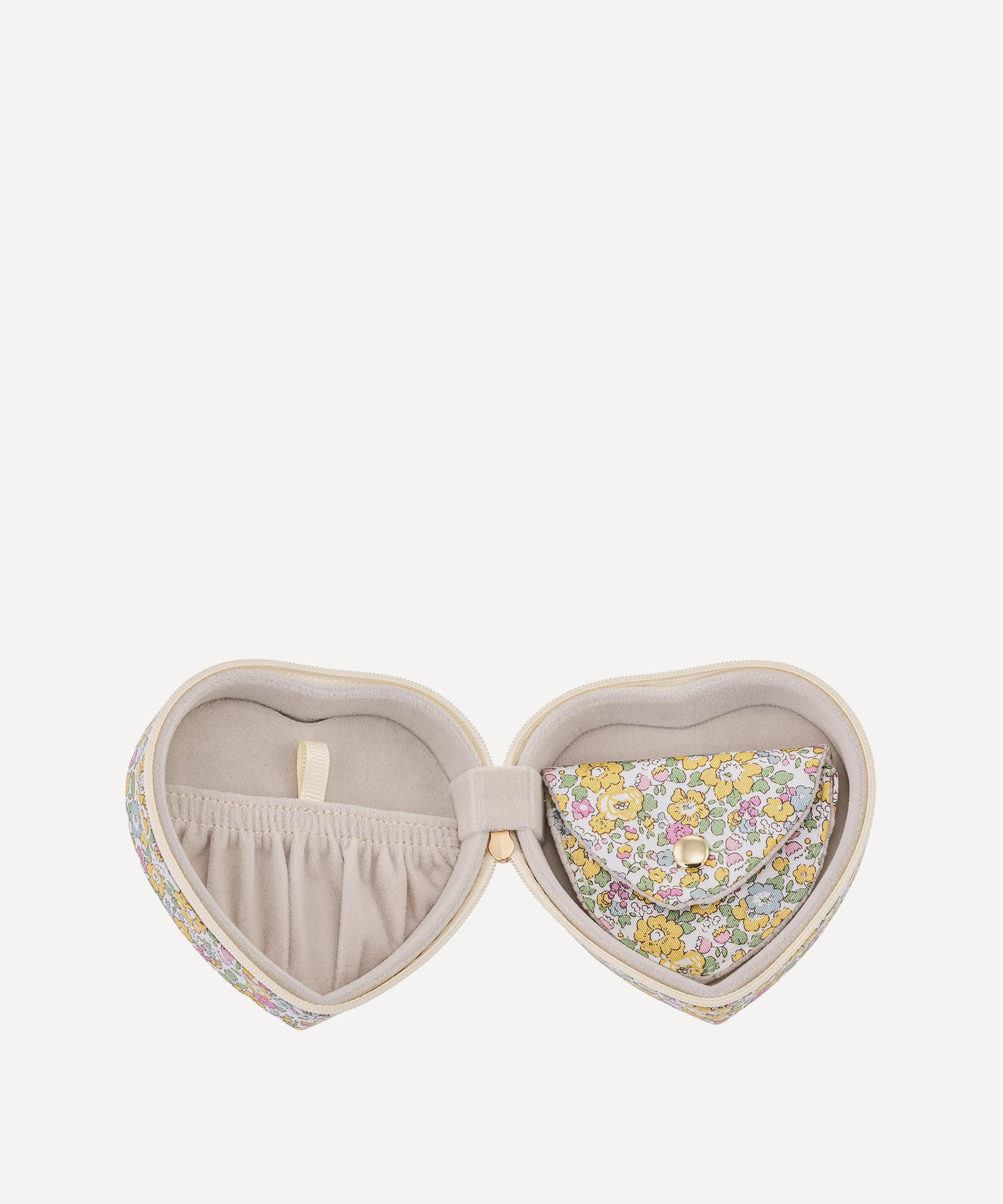 Bon Dep - Betsy Ann Tana Lawn™ Cotton Heart Jewellery Box image number 2