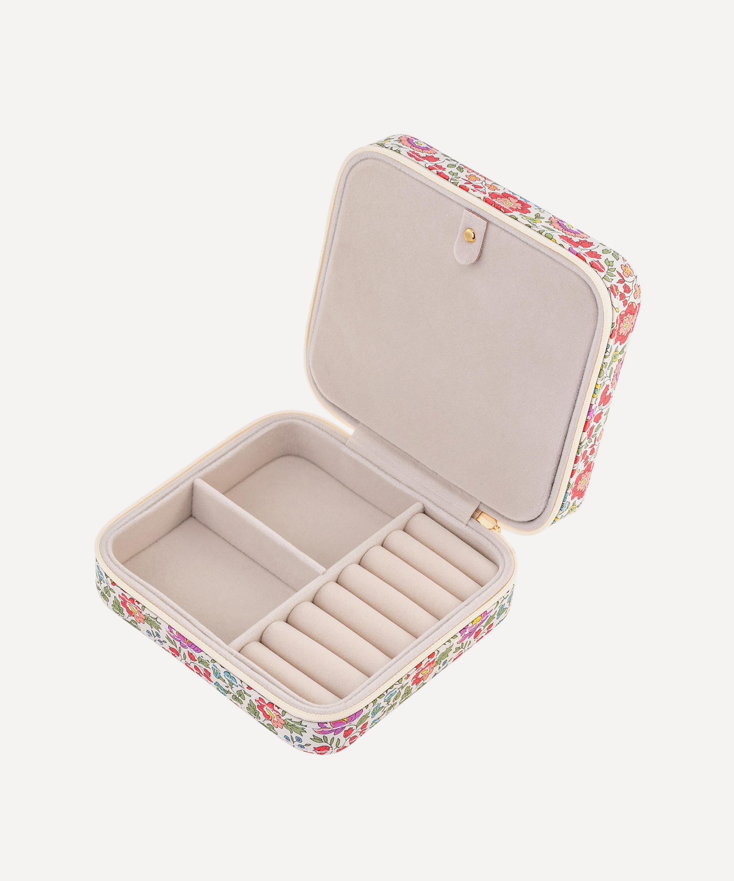 Bon Dep - D’Anjo Tana Lawn™ Cotton Zipped Jewellery Box image number 1