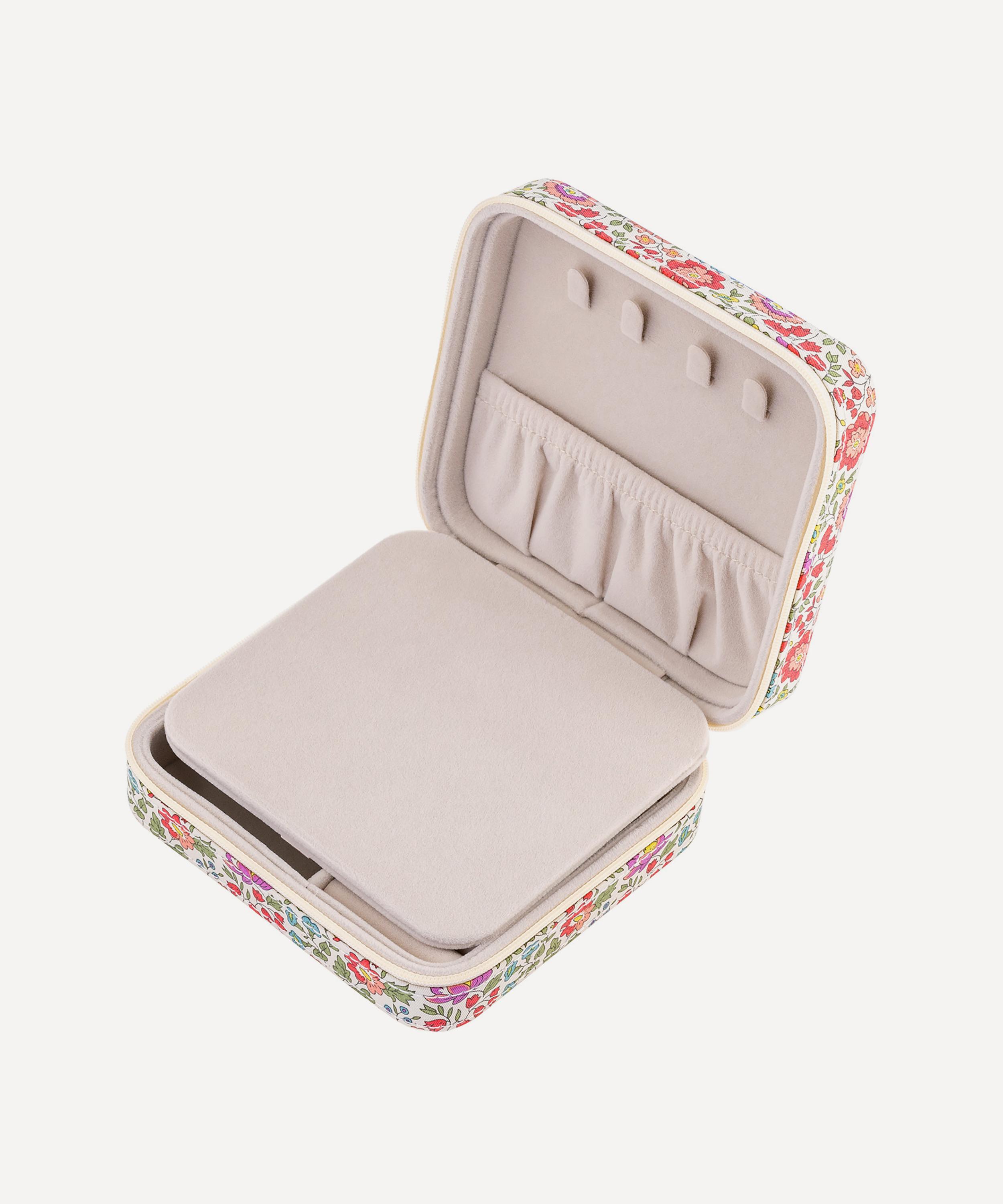 Bon Dep - D’Anjo Tana Lawn™ Cotton Zipped Jewellery Box image number 2