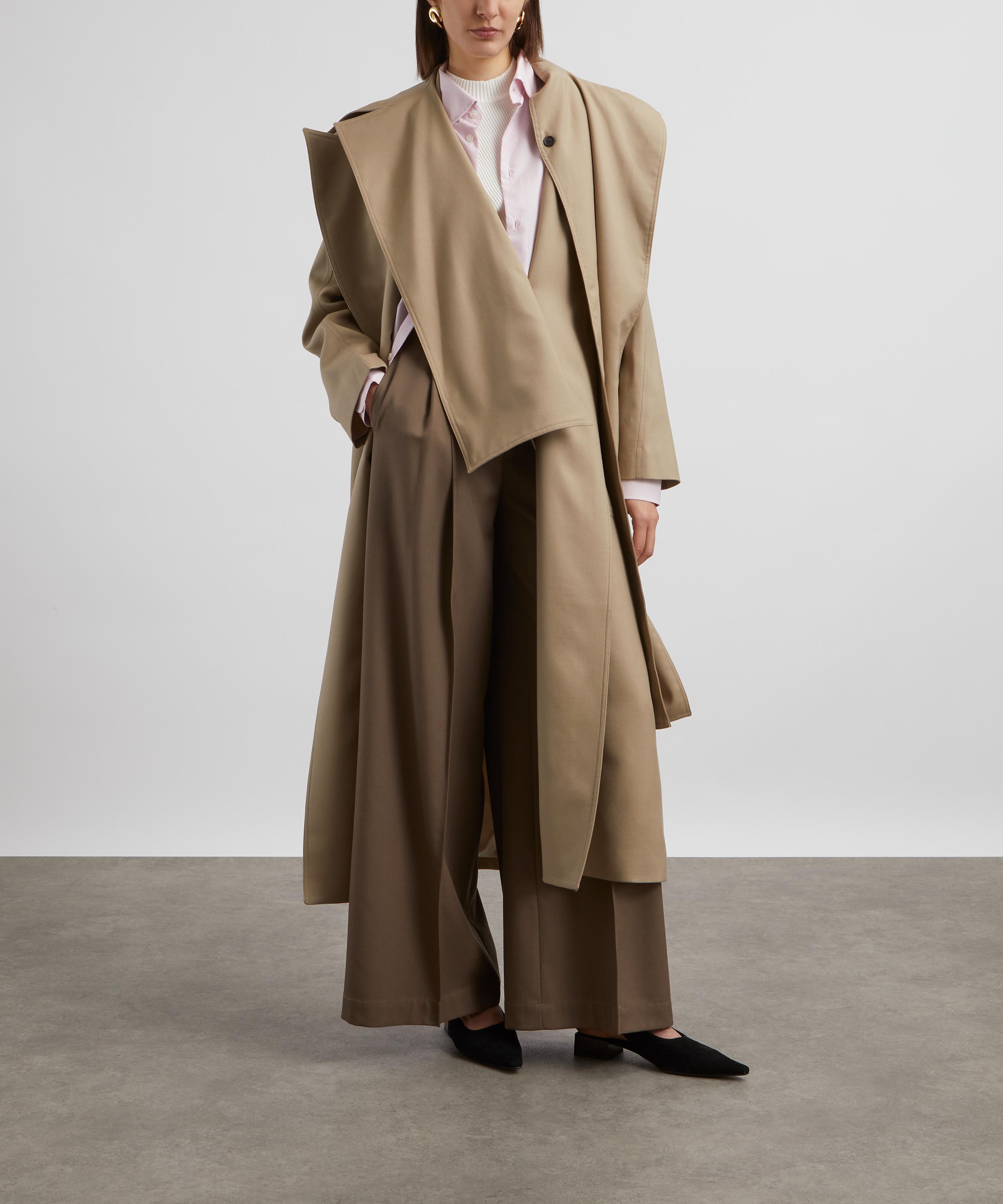 Róhe - Belted Trench with Double Collar image number 1