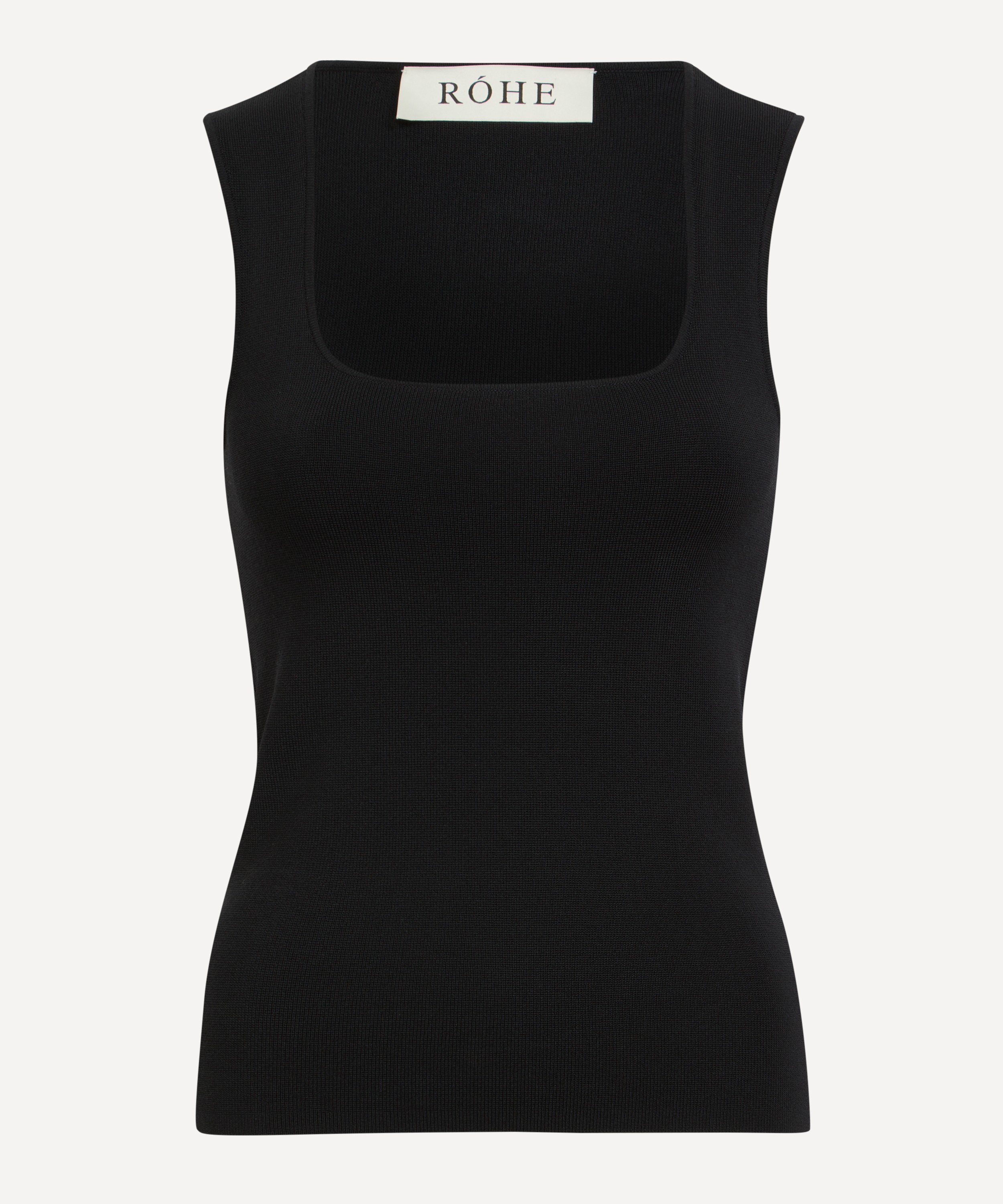 Róhe - Square Neck Knitted Tank Top