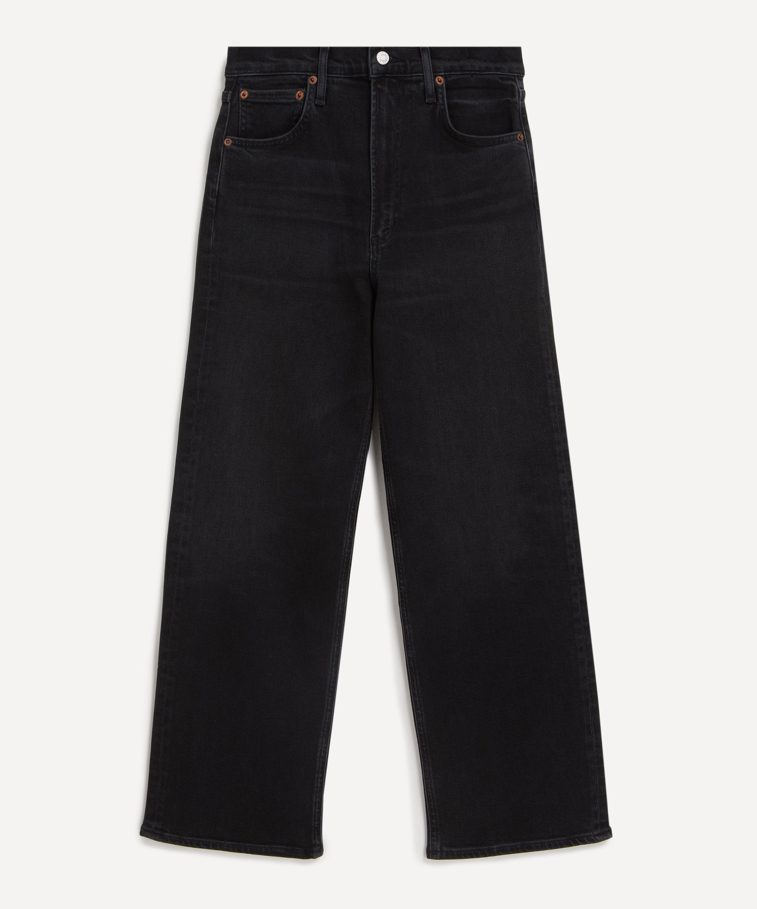 AGOLDE - Ren Stretch Wide Leg Jeans in Hush image number 0