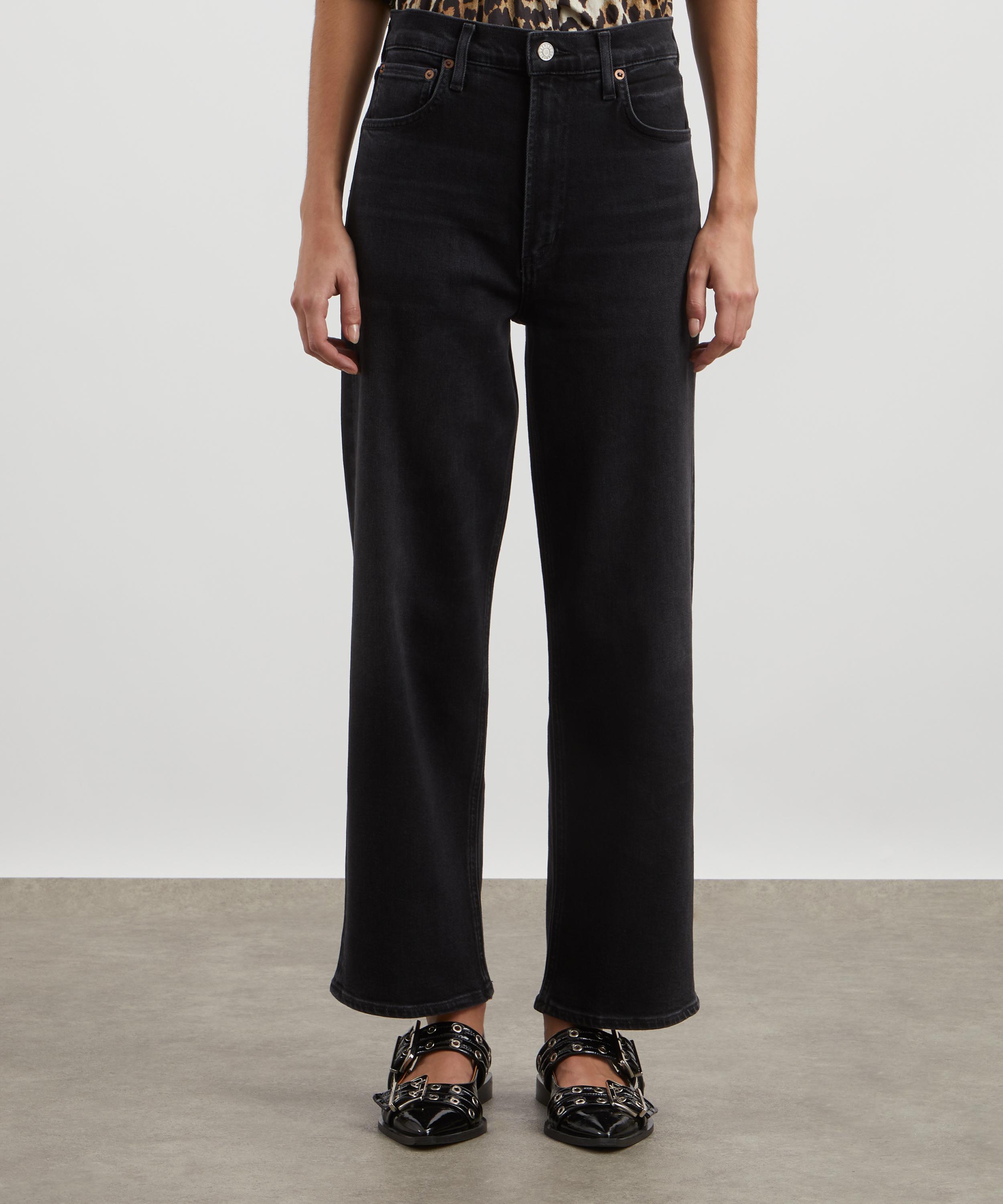 AGOLDE - Ren Stretch Wide Leg Jeans in Hush image number 2
