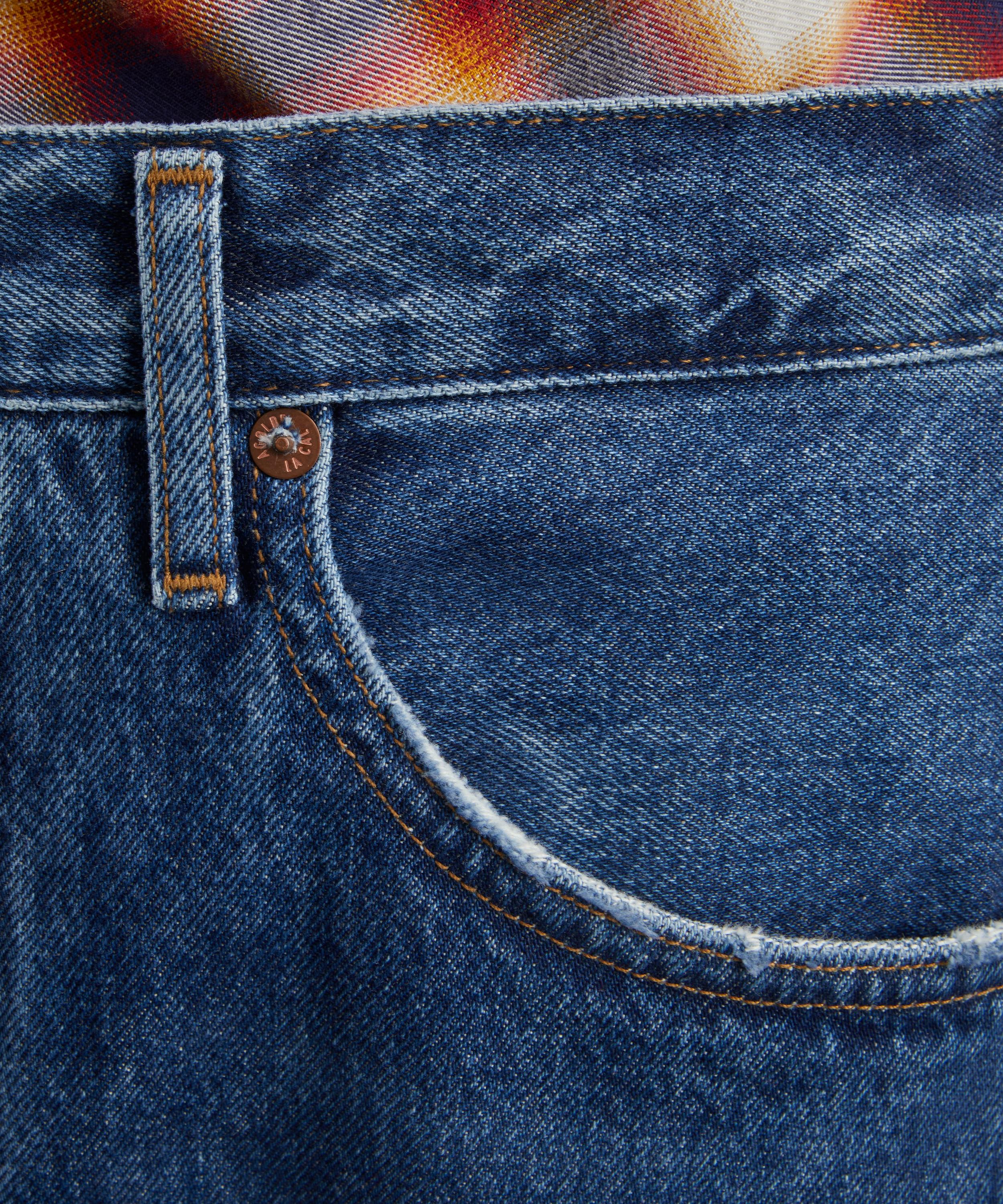 AGOLDE - Dame High Rise Wide Leg No Cuff Jeans in Enamour image number 4