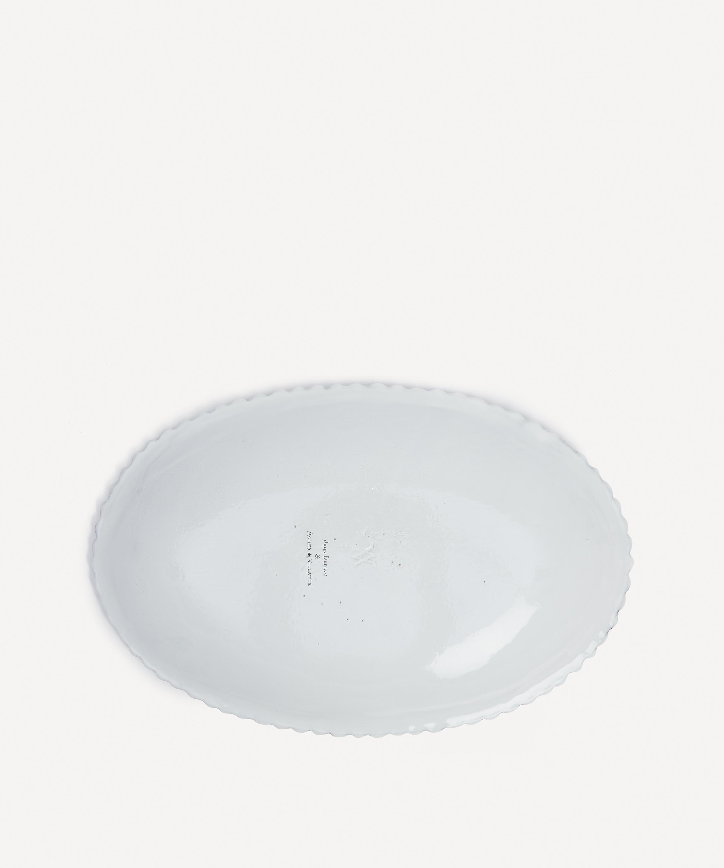 Astier de Villatte - Flat Squash Platter image number 2