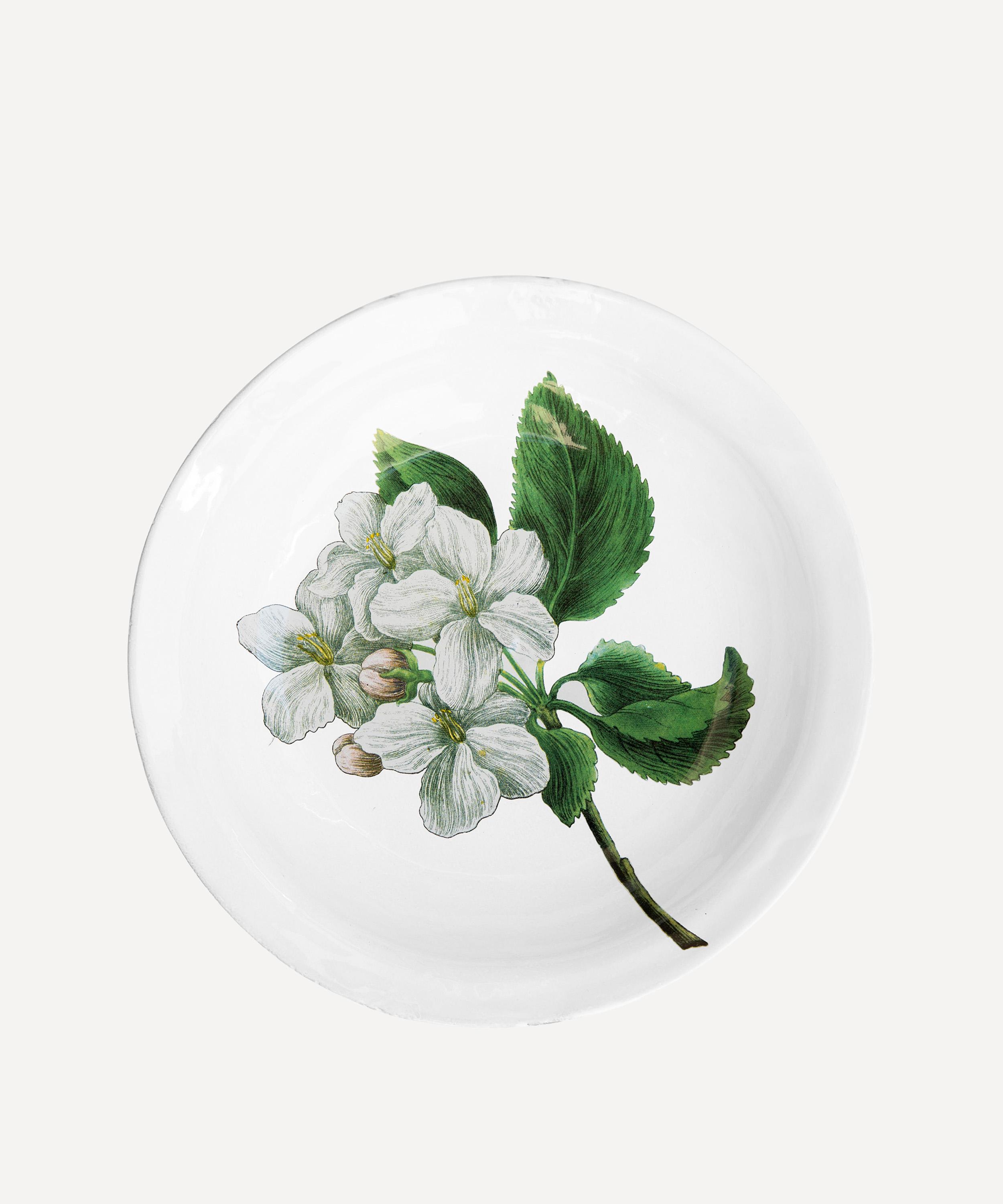 Astier de Villatte - Deep Paradise Apple Blossom Platter image number 0
