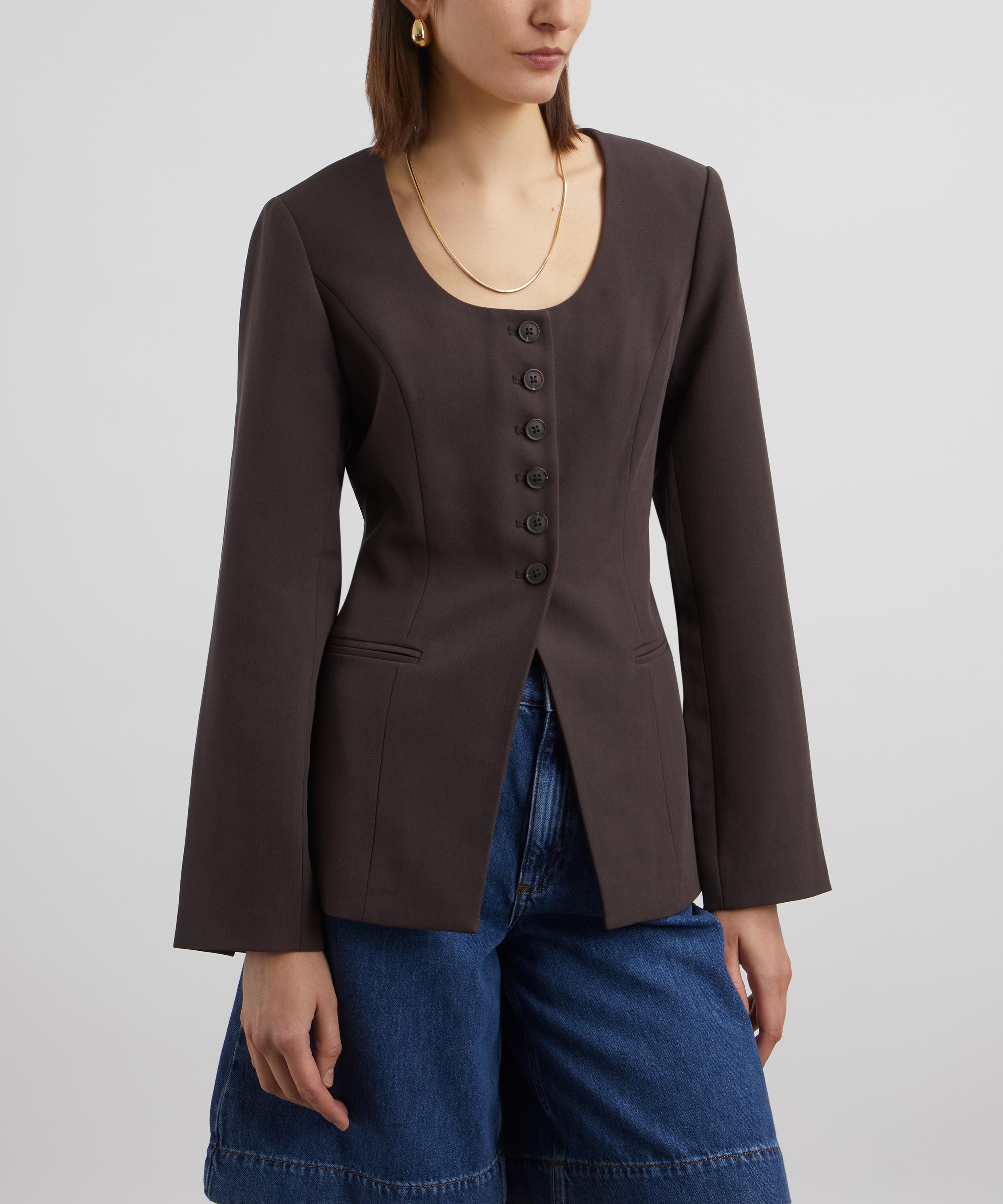 Aligne - Daphne Scoop Long Waisted Blazer image number 2