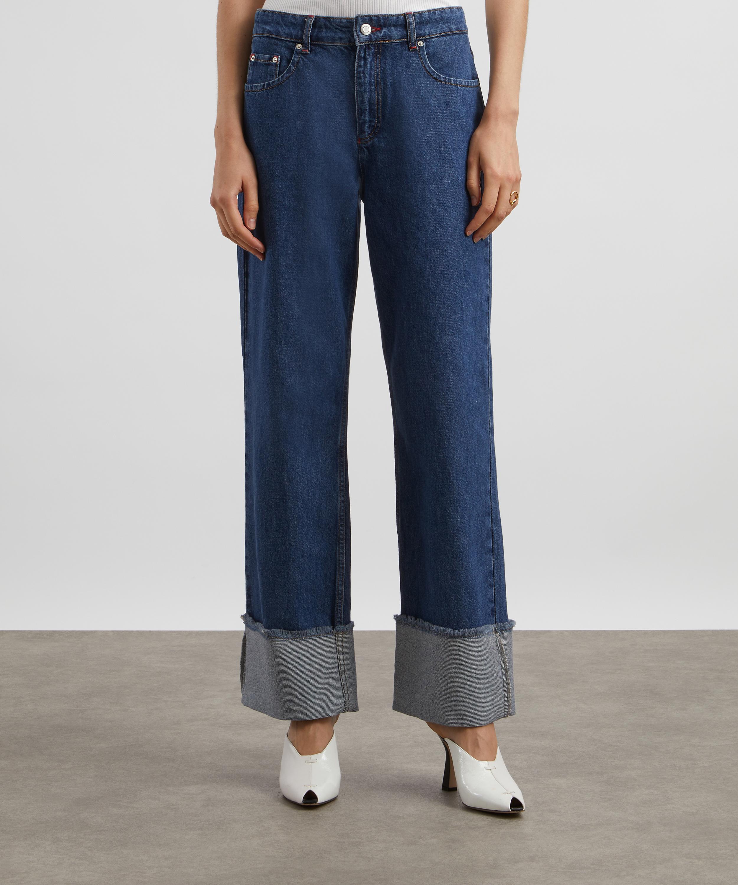 Aligne - Soy Turn Up Straight Leg Jeans image number 2