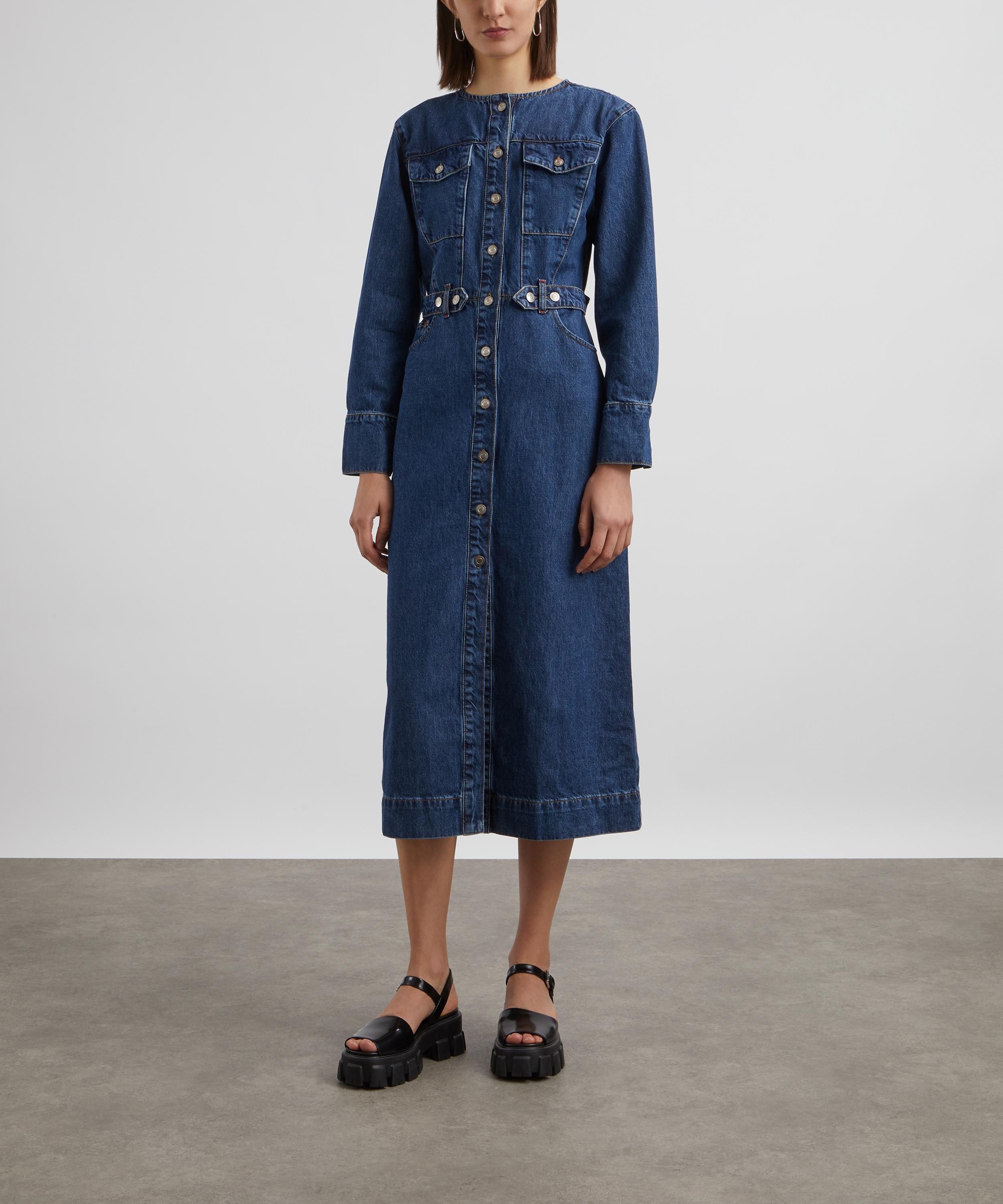 Aligne - Parsons Denim Midi Dress image number 2