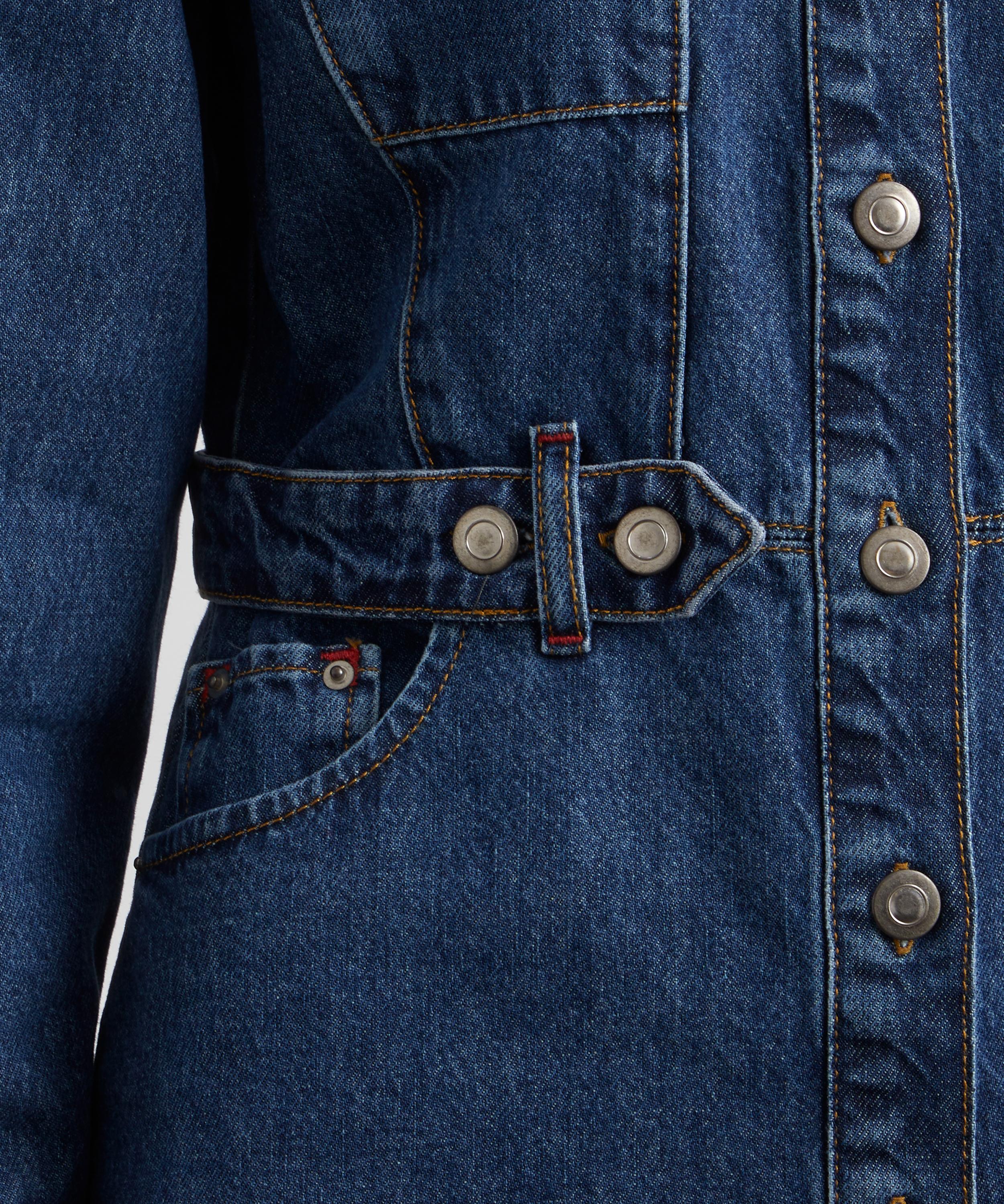 Aligne - Parsons Denim Midi Dress image number 4