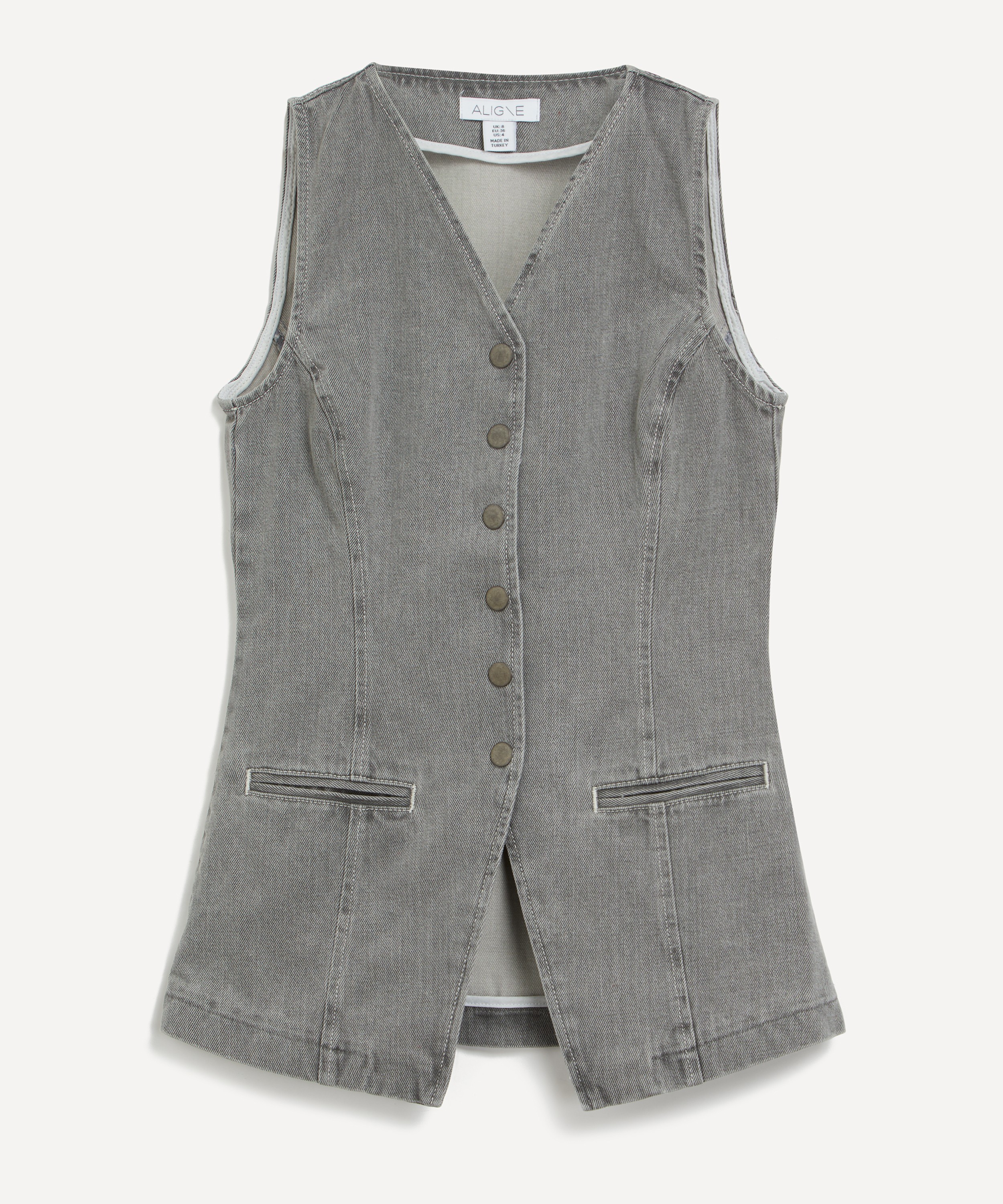 Aligne - Quinn Denim Waistcoat image number 0