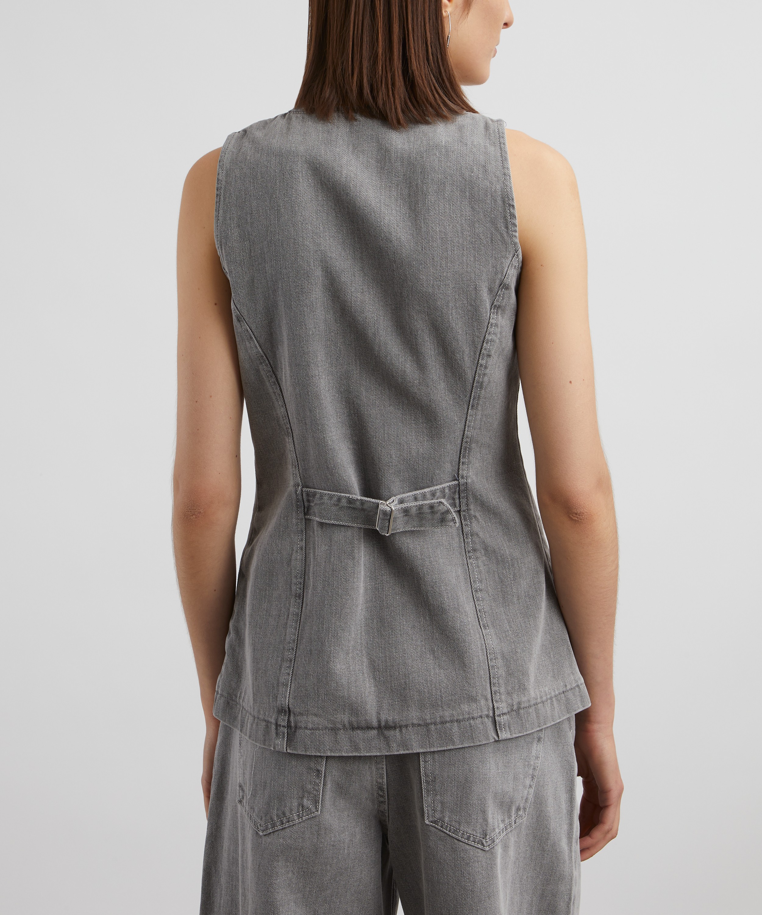 Aligne - Quinn Denim Waistcoat image number 3