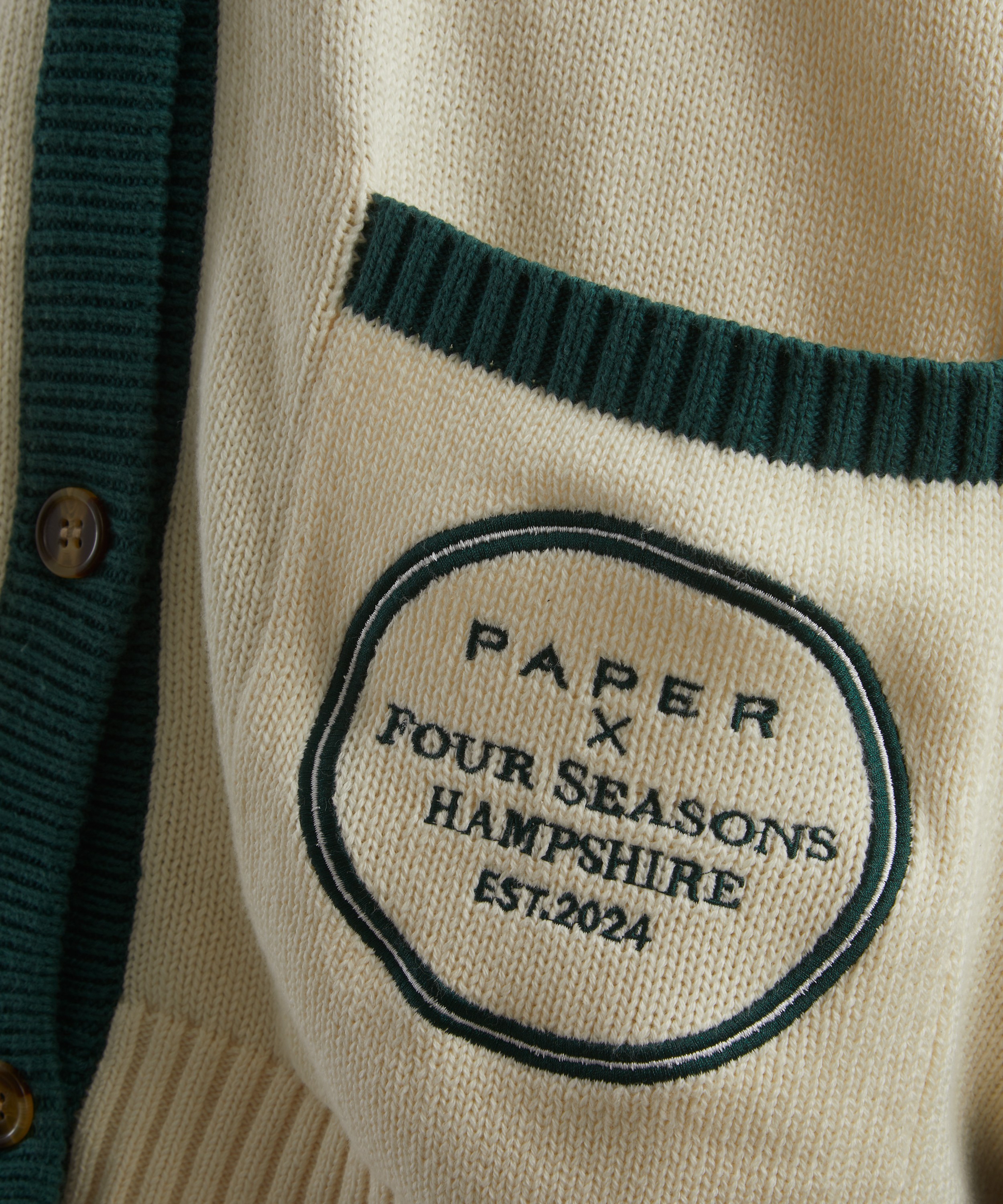 PAPER LONDON - Hampshire Relaxed Cardigan image number 4