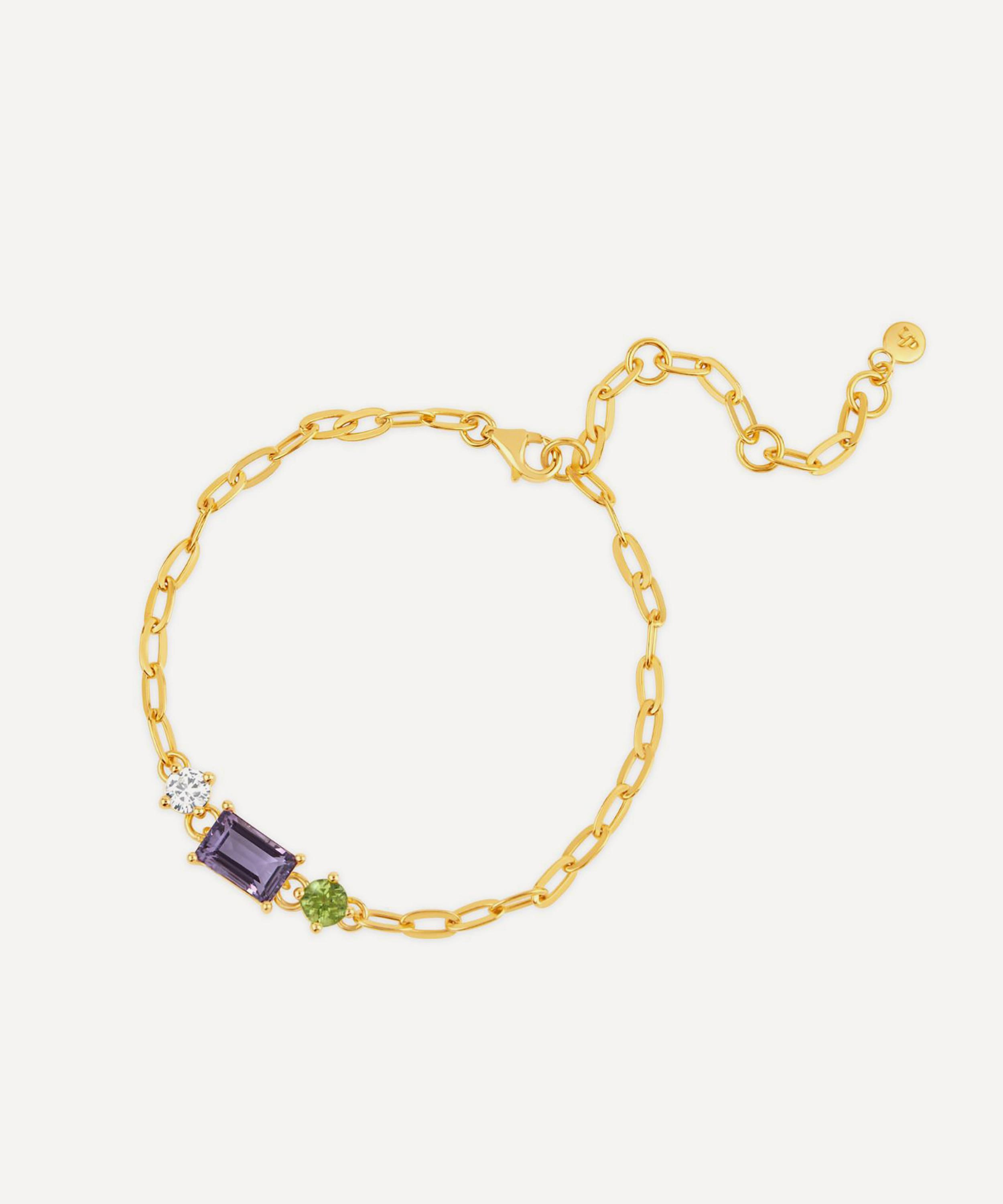 Dinny Hall - 22ct Gold-Plated Vermeil Silver Suffragette Trilogy Bracelet image number 0