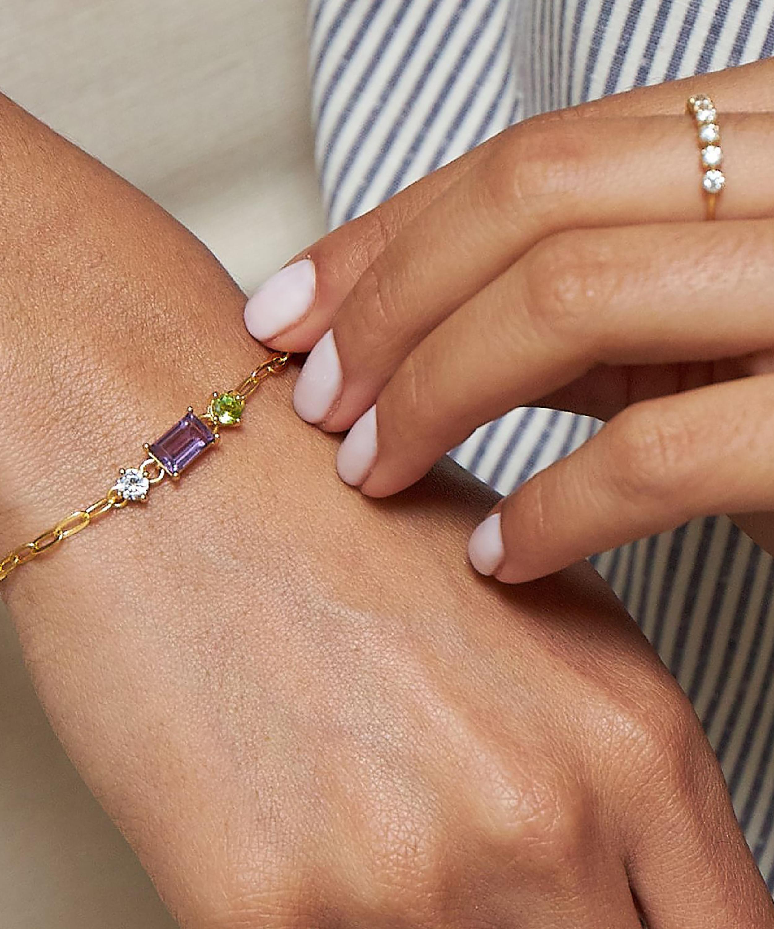 Dinny Hall - 22ct Gold-Plated Vermeil Silver Suffragette Trilogy Bracelet image number 1