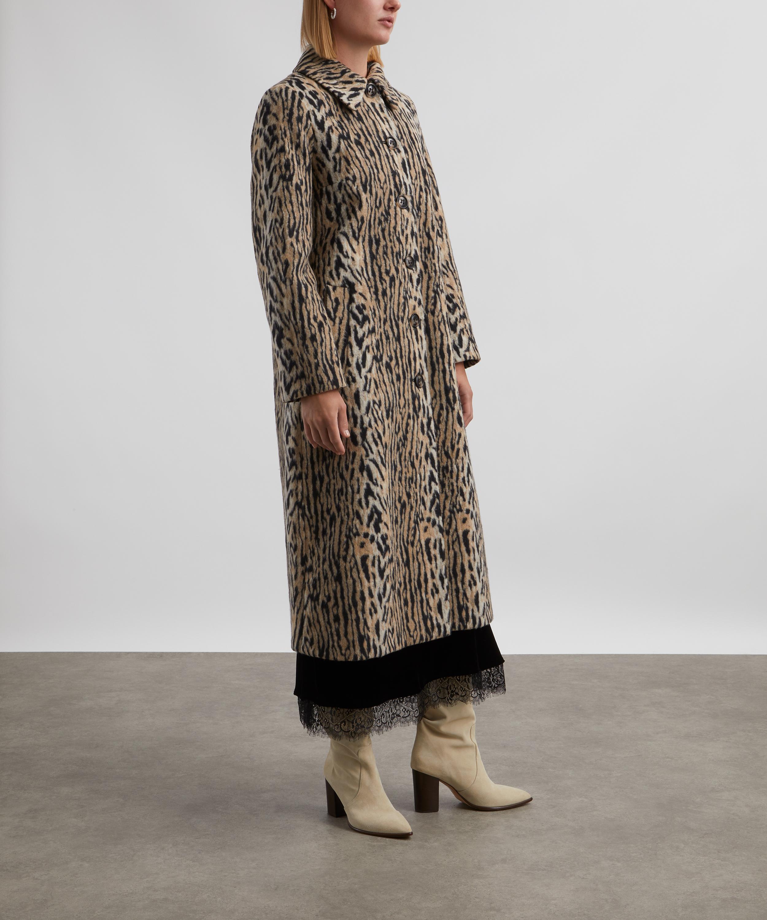 RIXO - Milly Leopard Coat image number 2