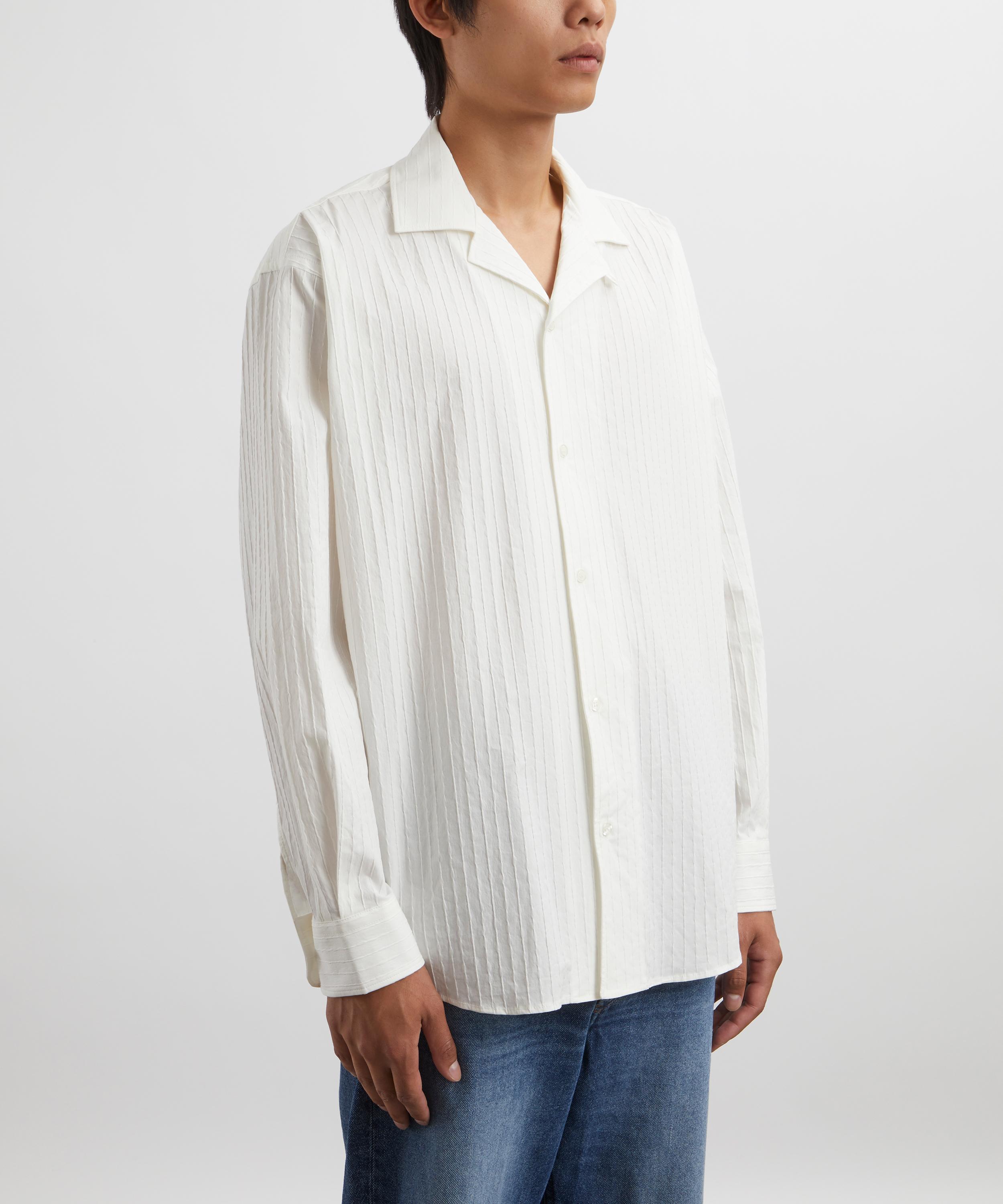 Camp collar long sleeve shirt best sale