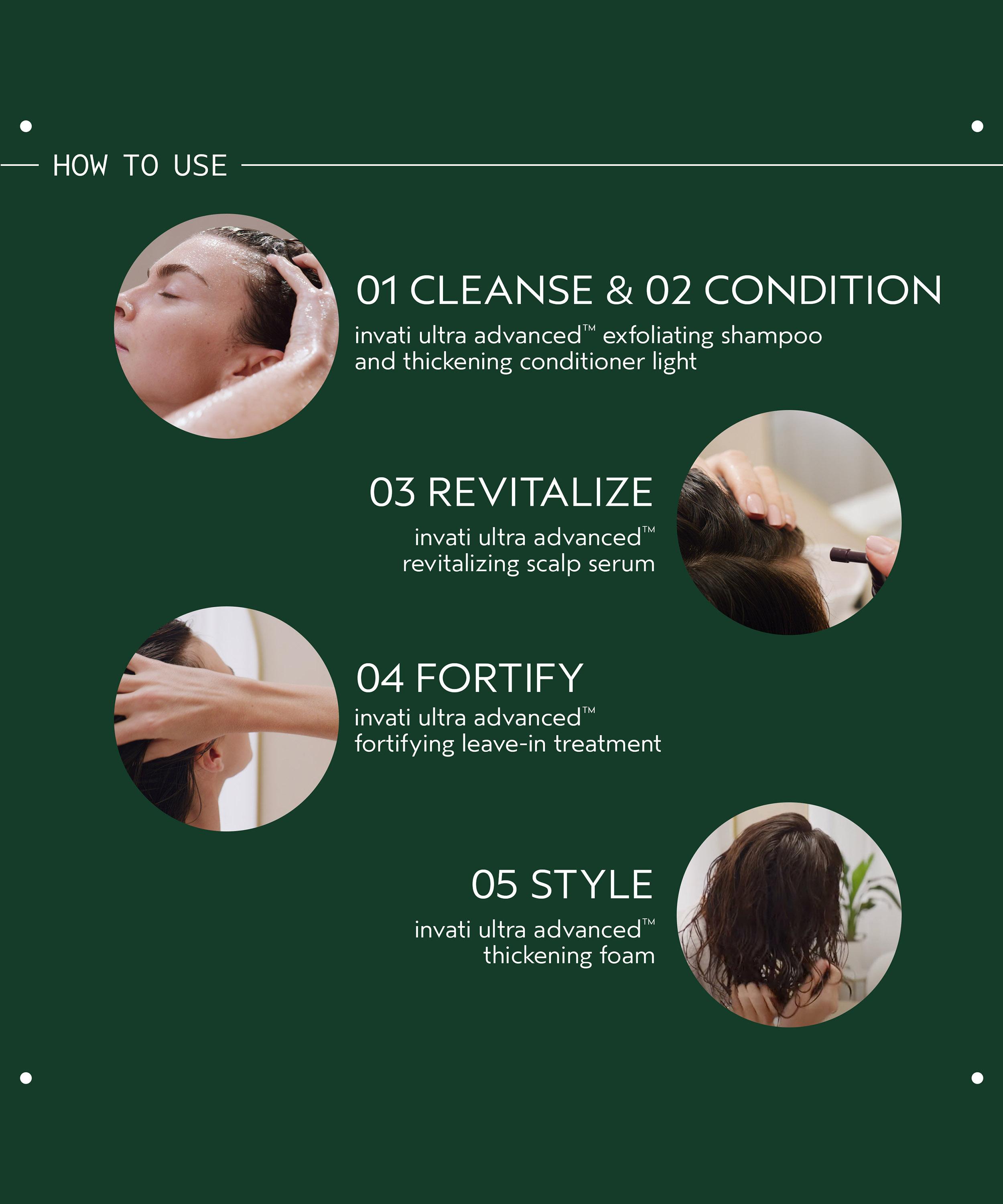 Aveda - Invati Ultra Advanced Thickening Conditioner Light 1000ml image number 5