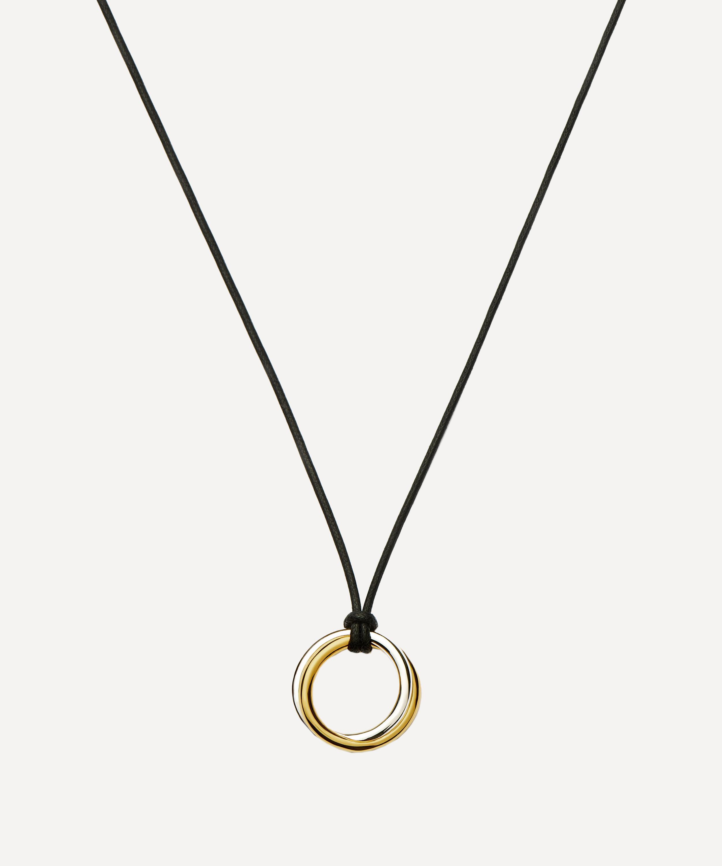 Missoma - X Lucy Williams Mixed Metal Entwine Pendant Necklace image number 0