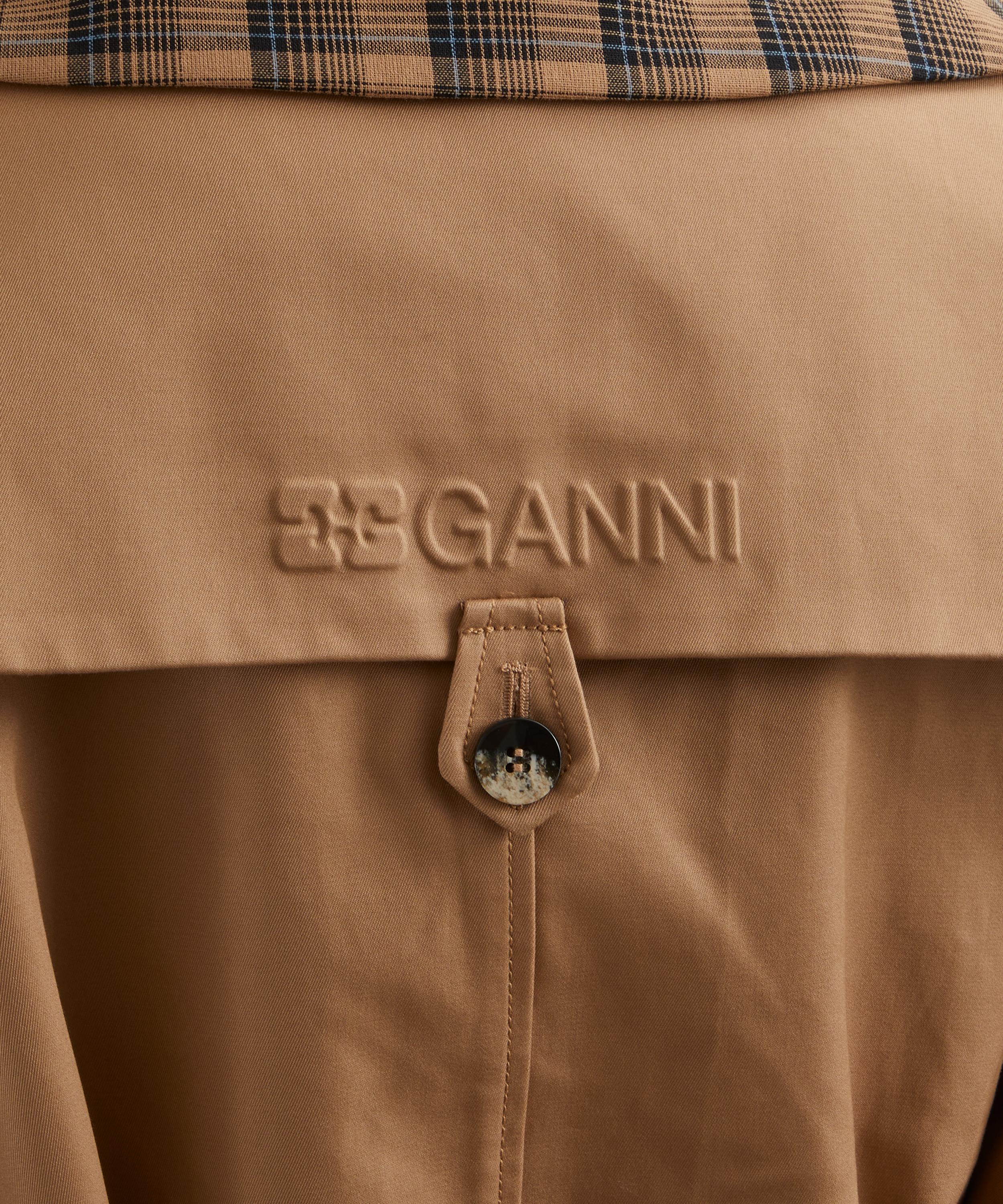 Ganni - Bonded Crepe Coat image number 4