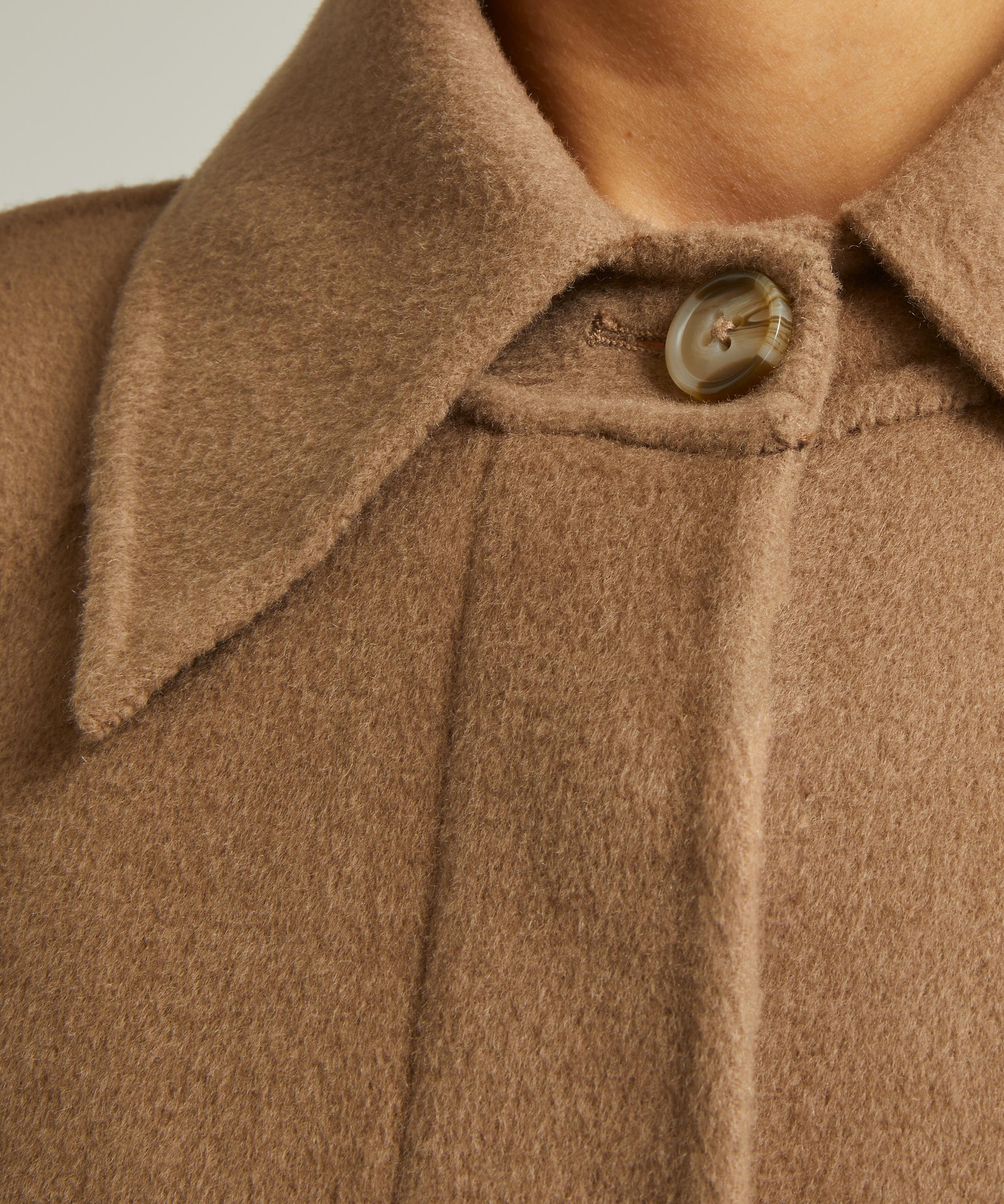 Loulou Studio - Camila Short Wool-Cashmere Coat image number 4