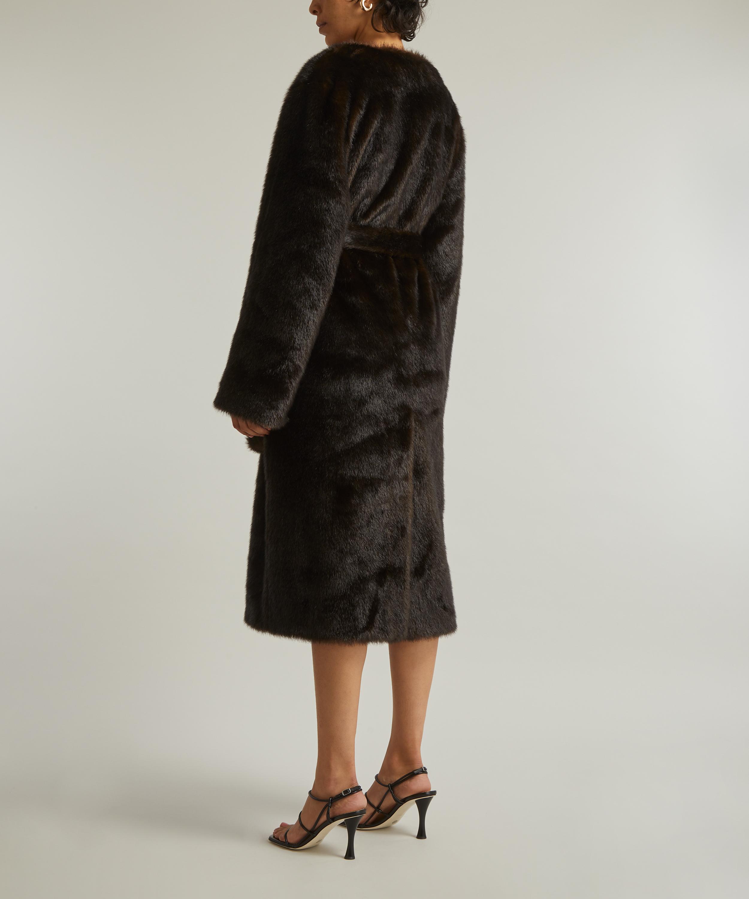 Loulou Studio - Aritao Grizzly Fur Coat image number 3