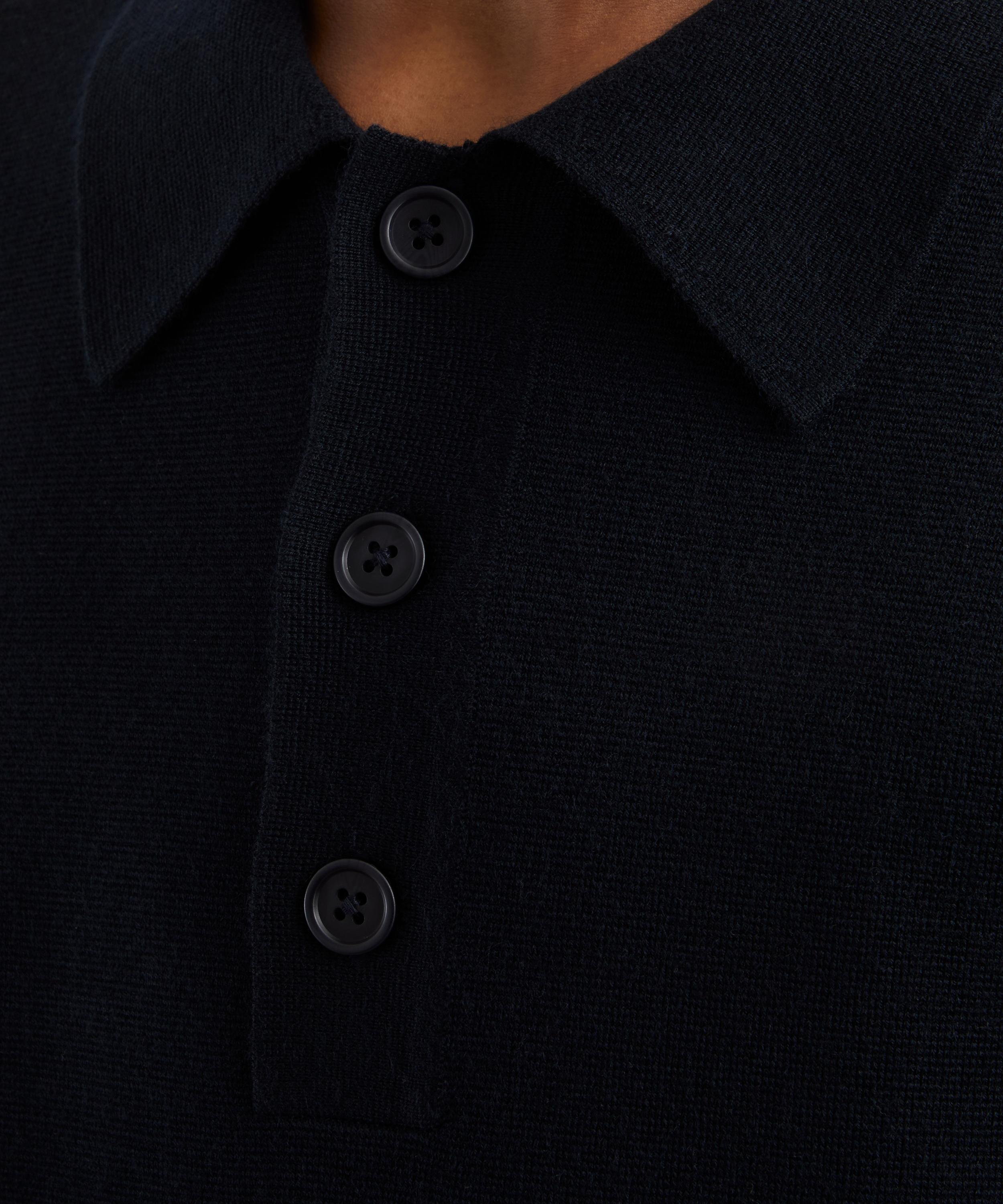 NN07 - Harald 6530 Knitted Long-Sleeved Polo Shirt image number 4