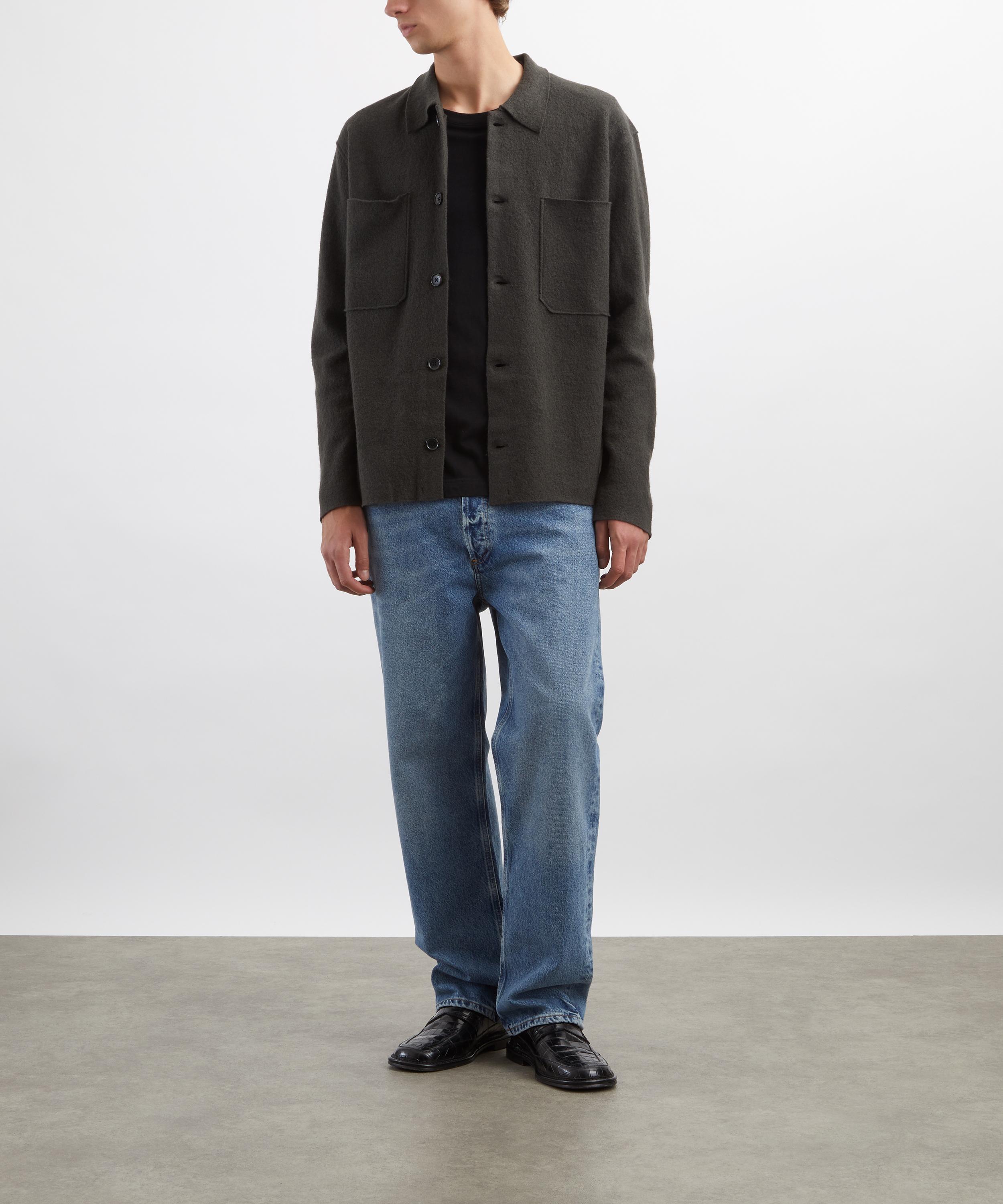 NN07 - Jonas Boiled Wool Overshirt image number 1