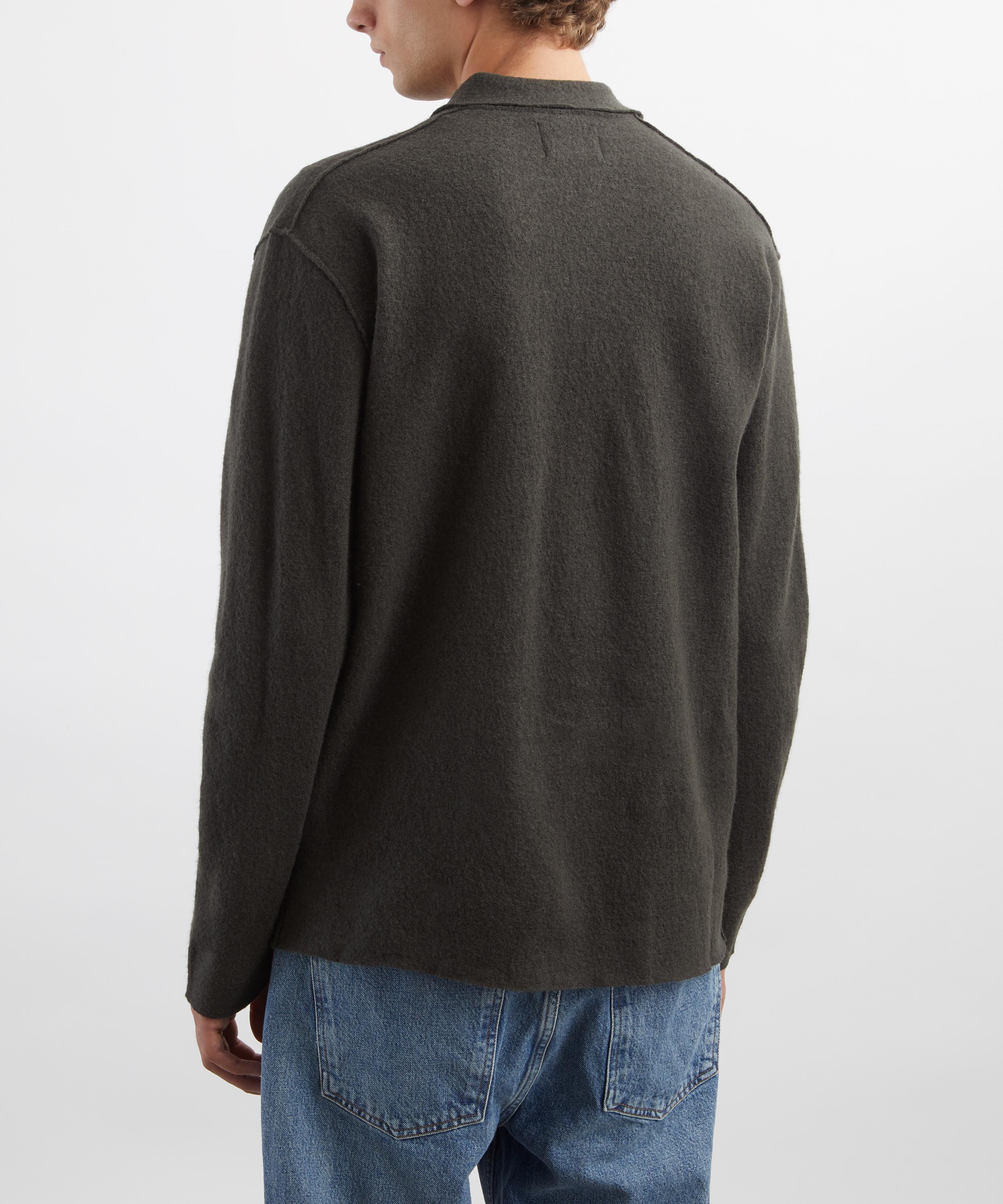 NN07 - Jonas Boiled Wool Overshirt image number 3