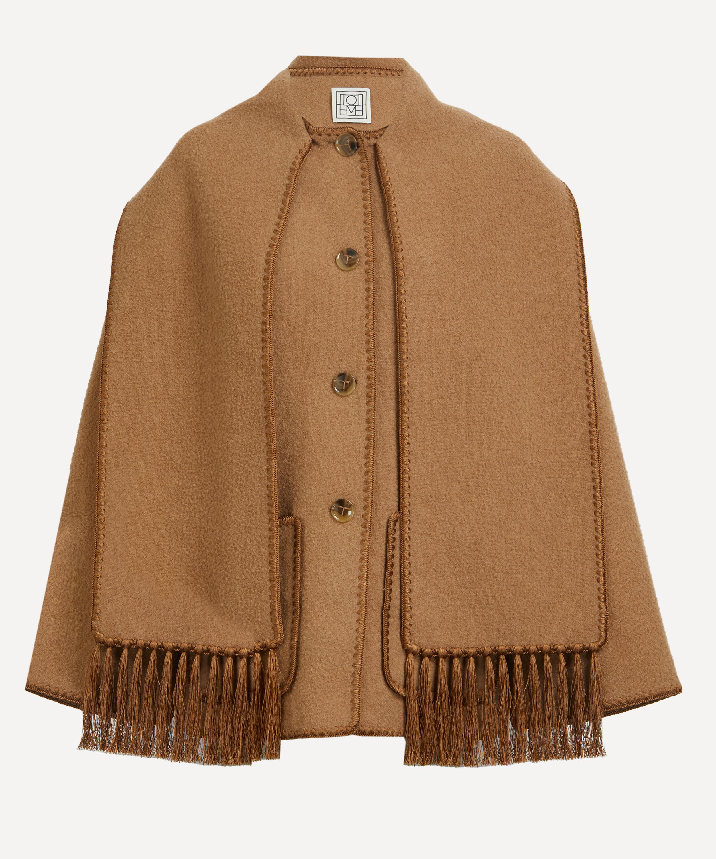 Toteme Embroidered Scarf Jacket | Liberty