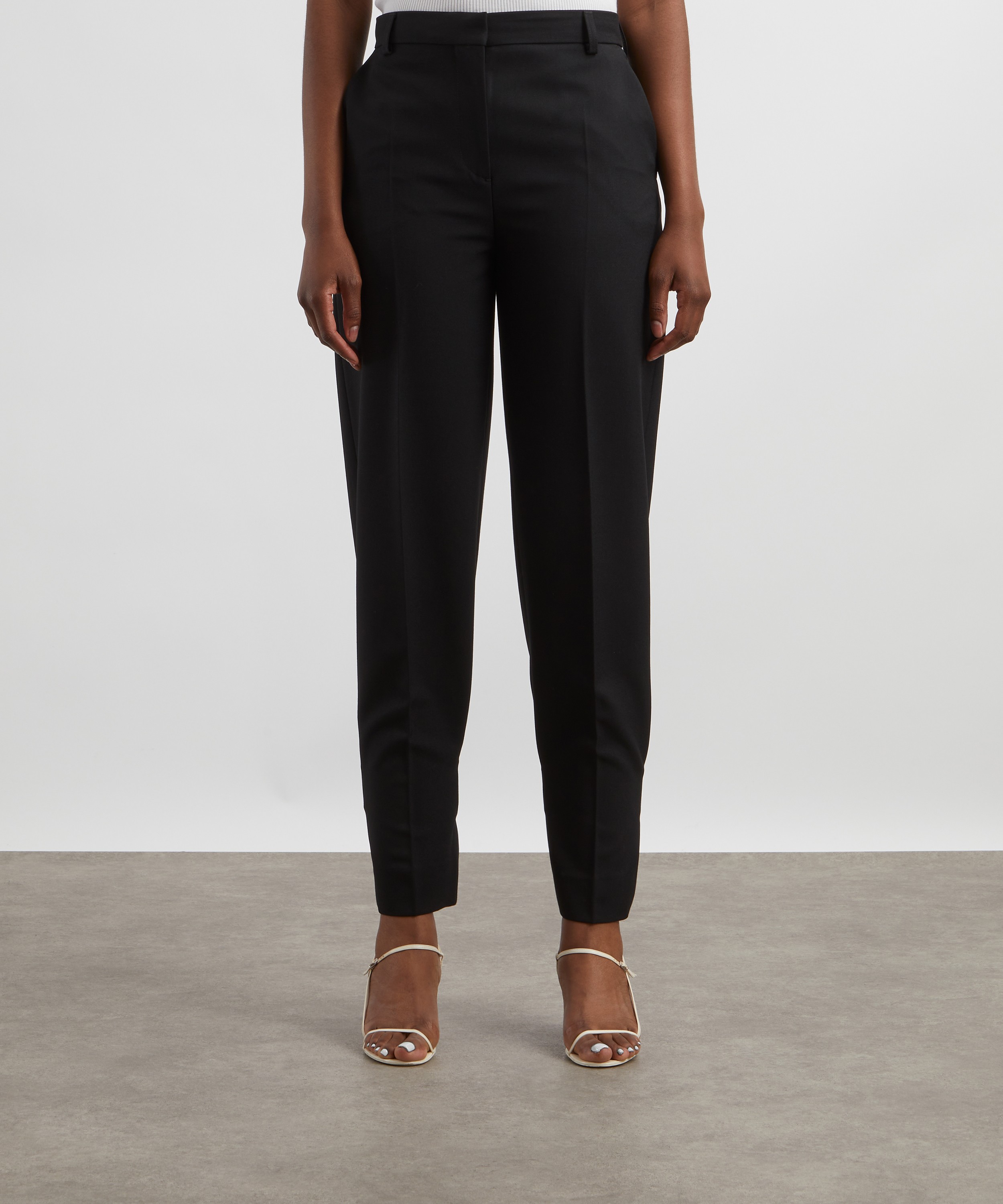 Toteme - Buckled Slouch Trousers image number 2