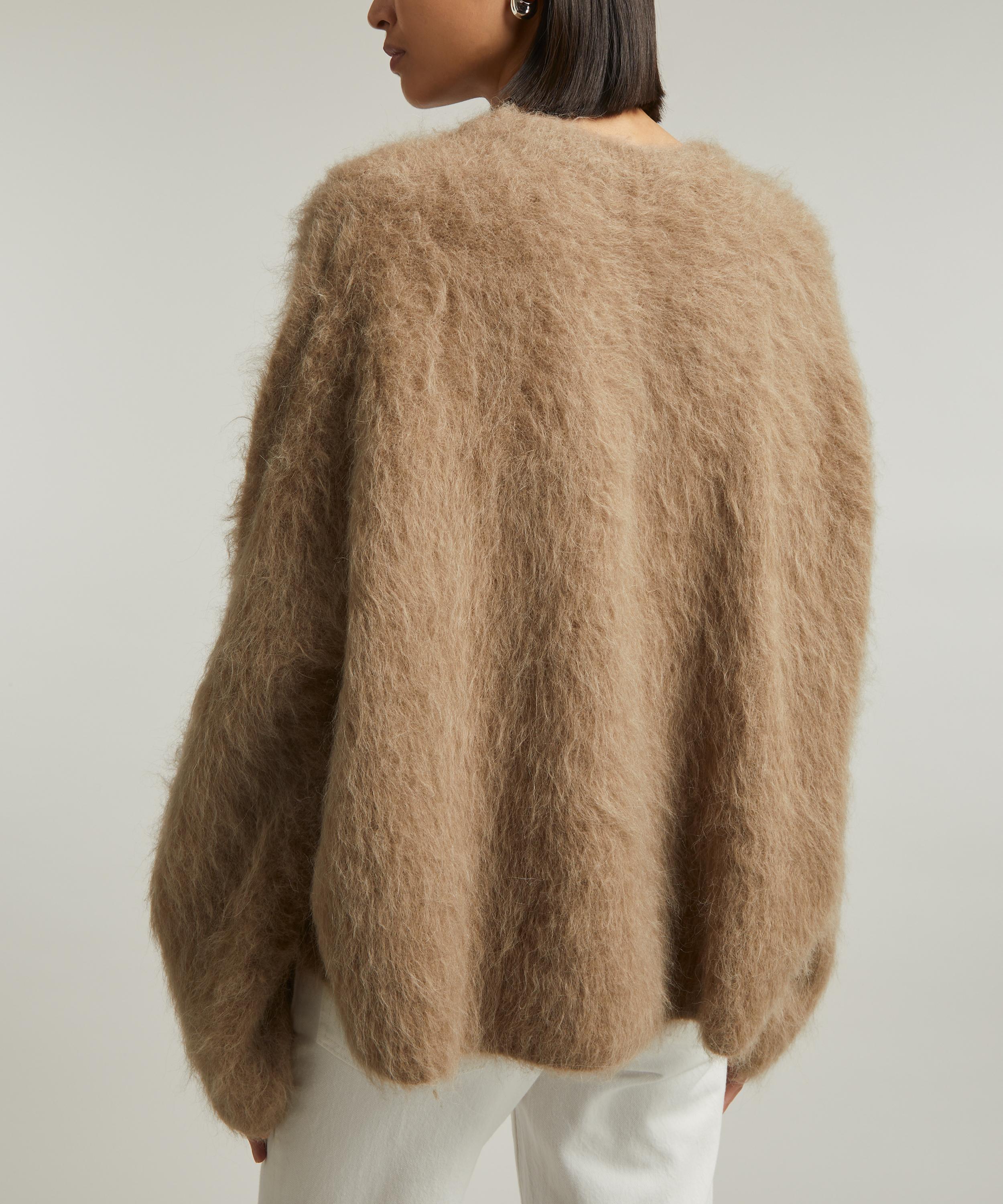 Toteme - Boxy Alpaca Knit Jumper image number 3