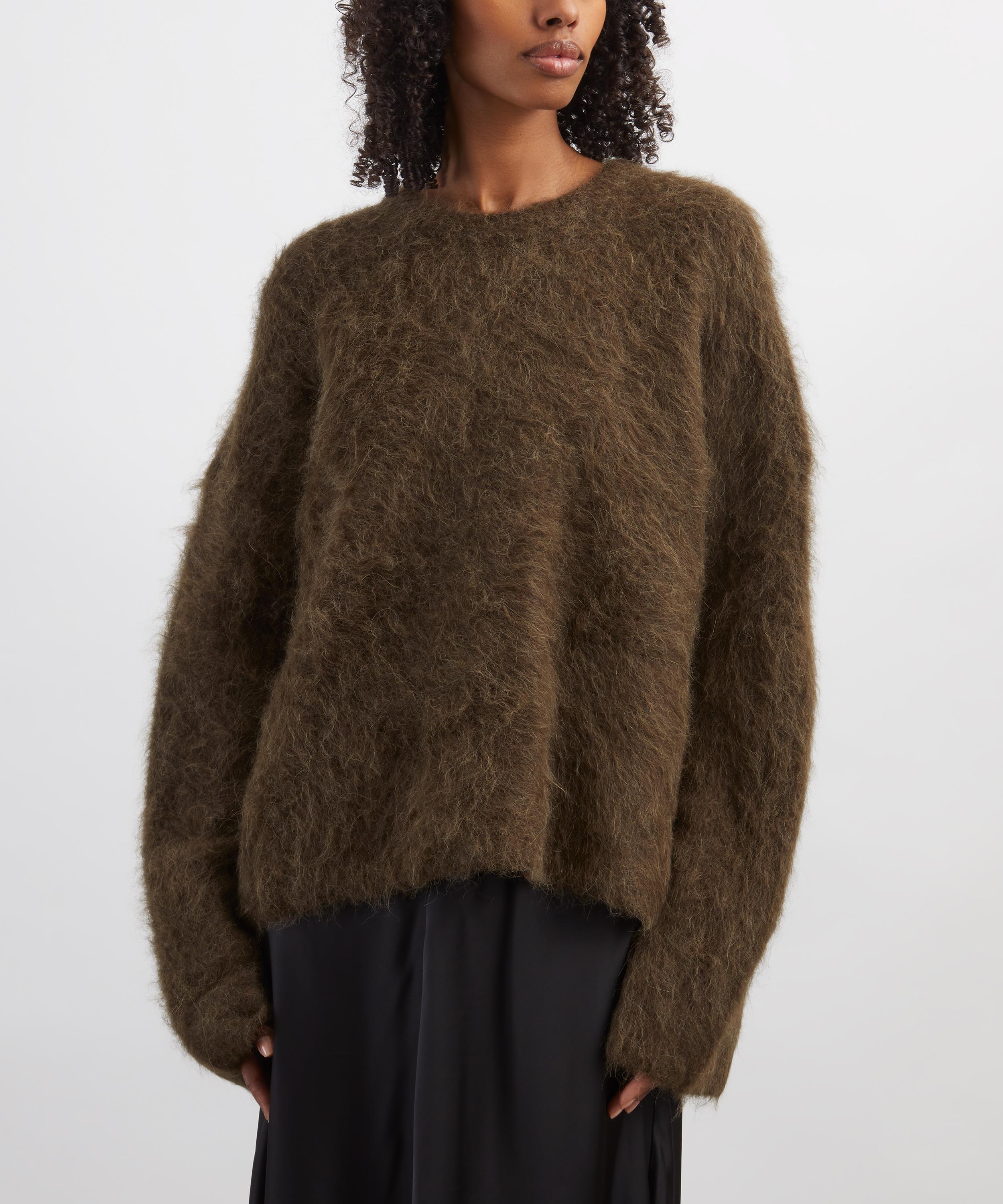 Toteme - Brushed Alpaca Knit Jumper image number 2