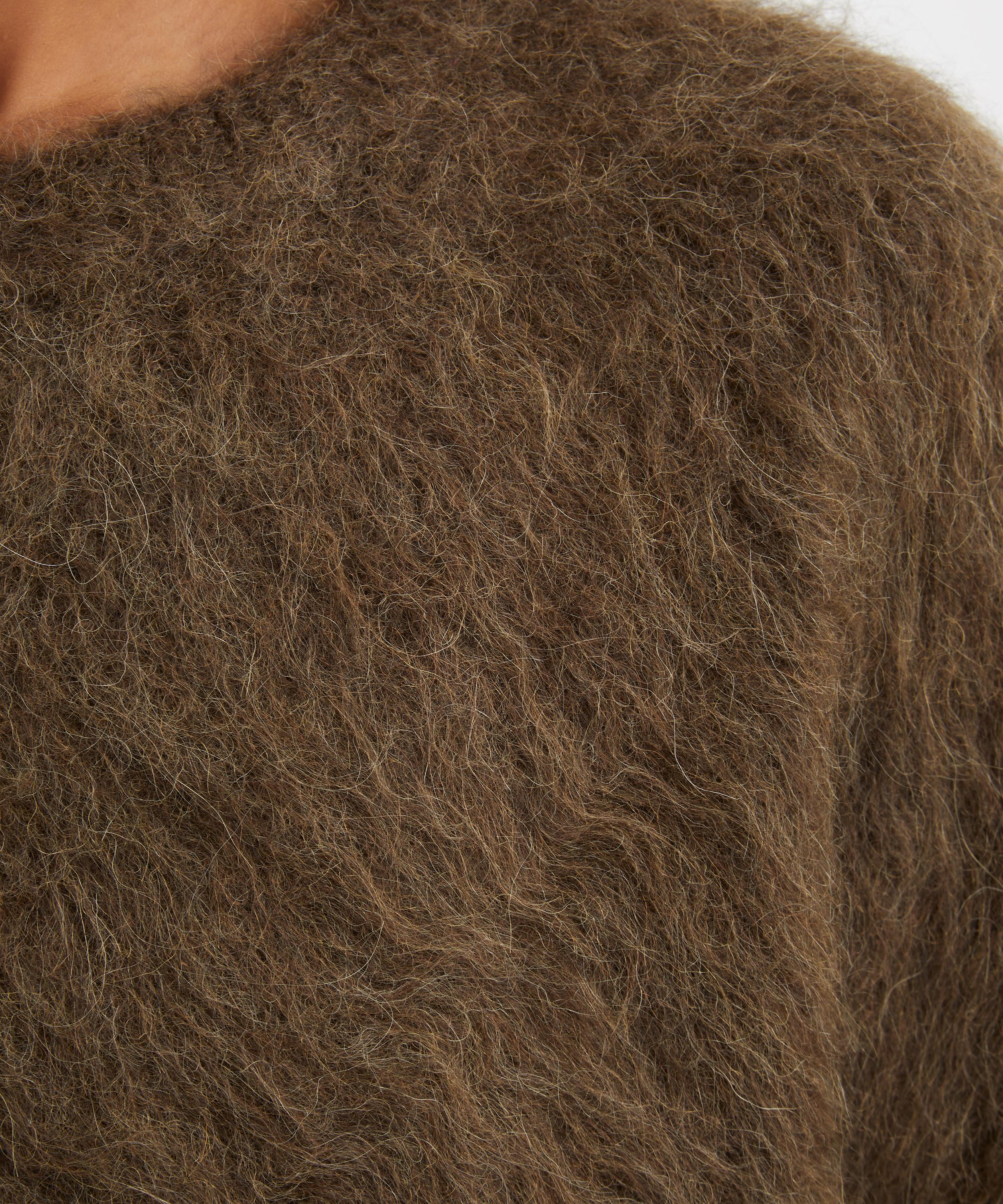 Toteme - Brushed Alpaca Knit Jumper image number 4