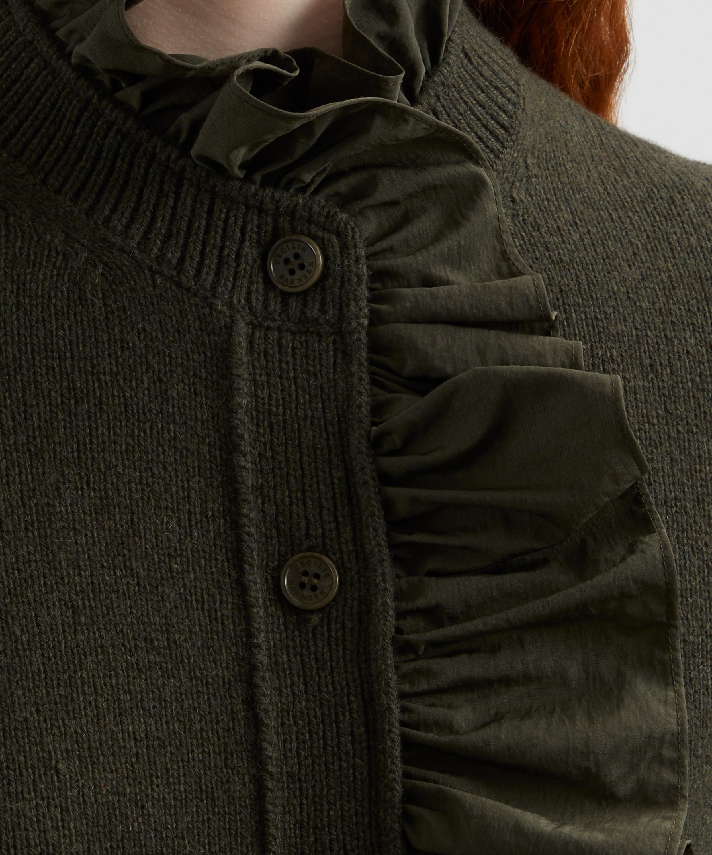トップス schiesser 50s cardigan Germany Men's Vintage Handarbeit Cardigan Sweater Multicolor M