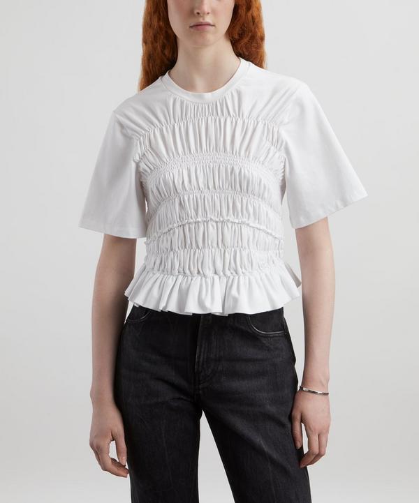 Cecilie Bahnsen Oasis Smocked Jersey Top | Liberty Cecilie Bahnsen Oasis Smocked Jersey Top | Liberty