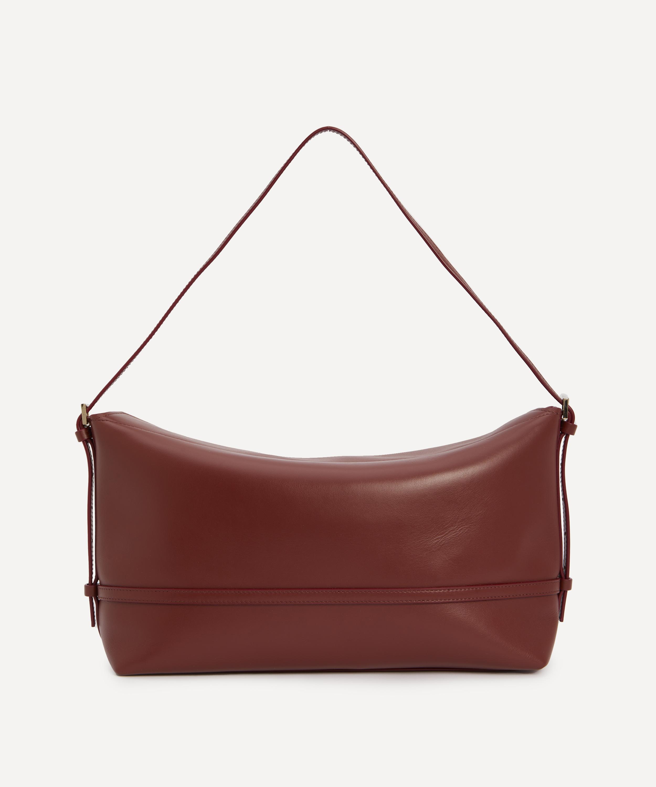 Loulou Studio - Elle Leather Shoulder Bag image number 3