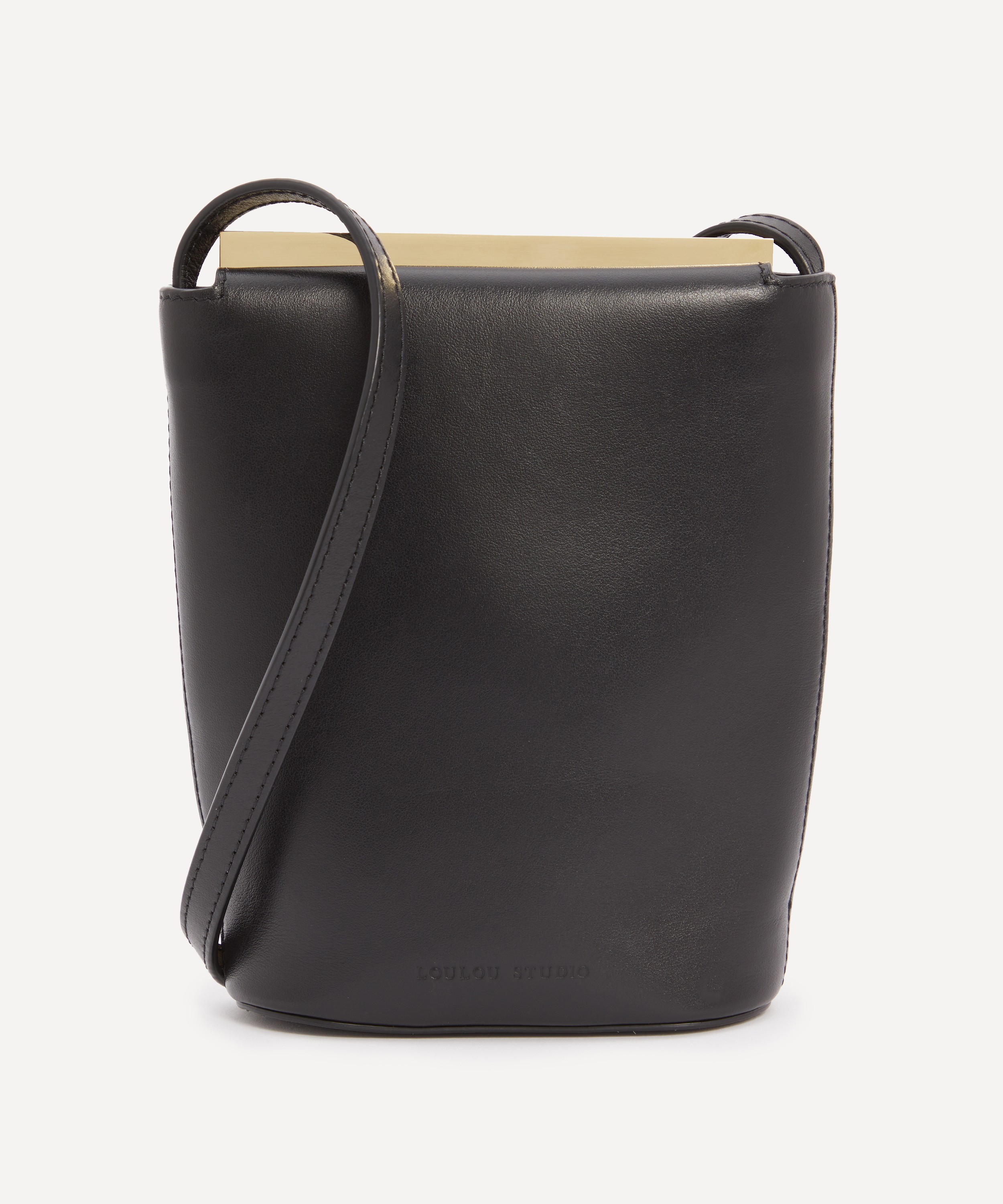 Loulou Studio - Lindsay Mini Leather Shoulder image number 0