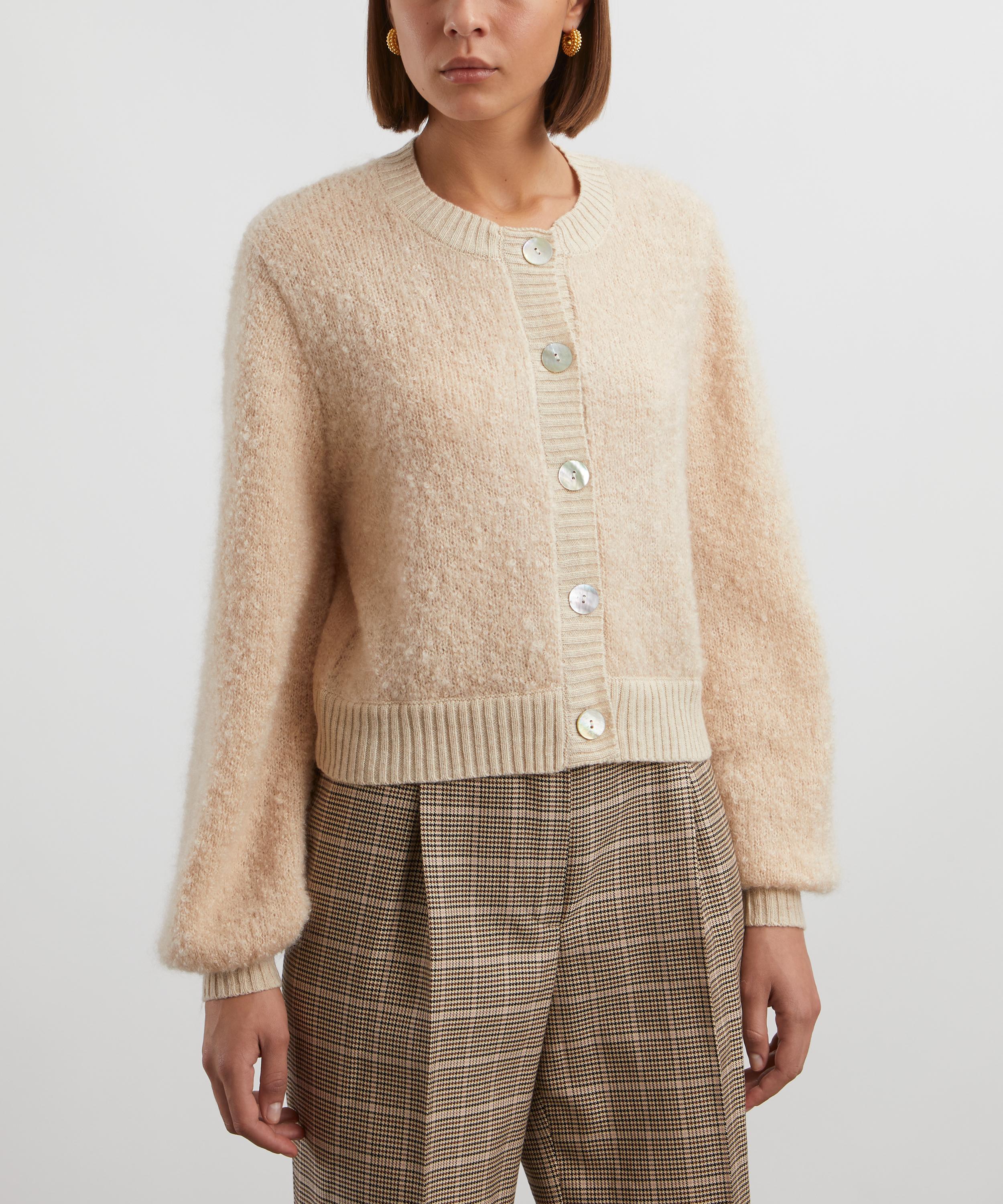 Crush Cashmere - Jackson Bouclé Mohair Cardigan  image number 2