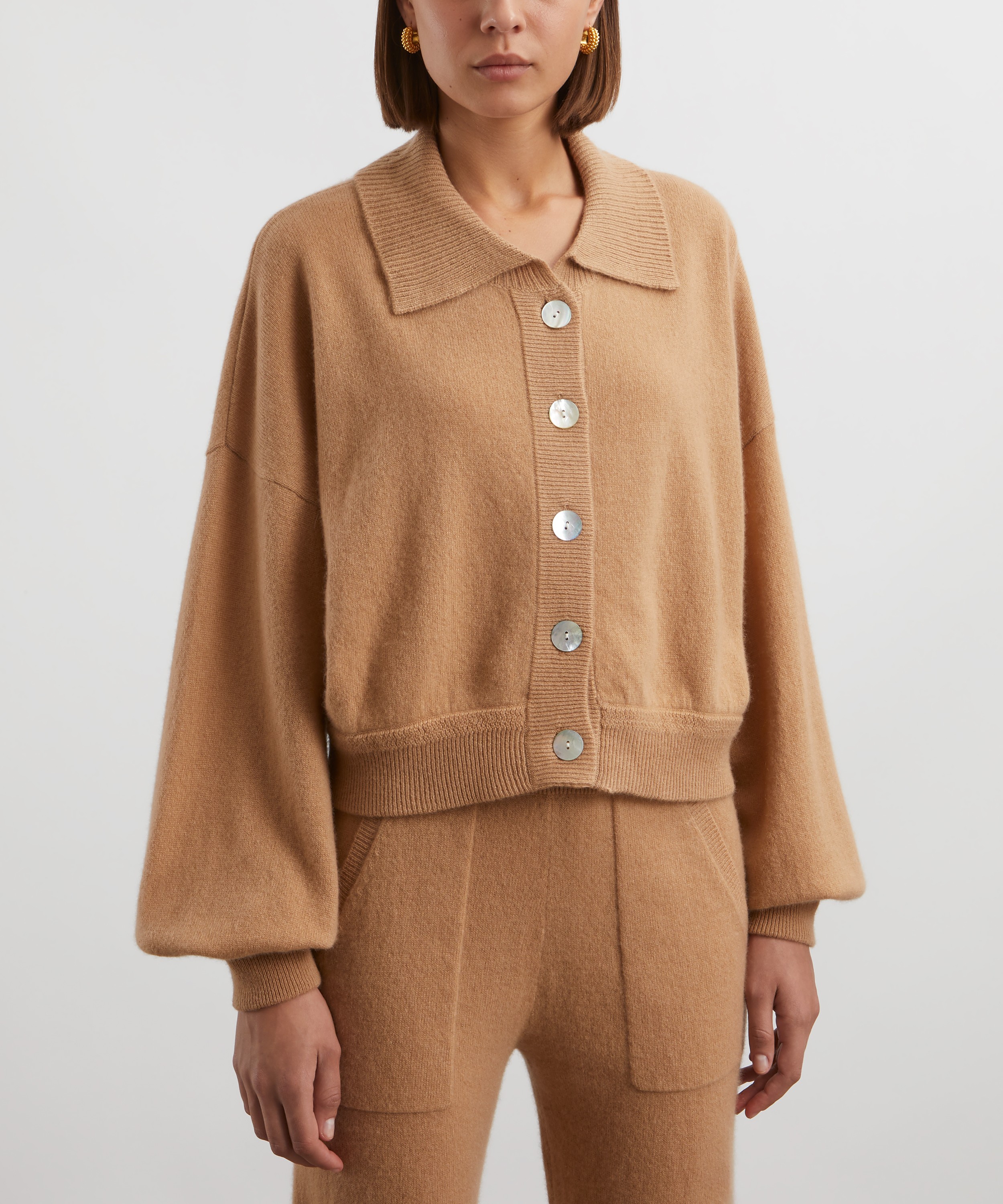 Crush Cashmere - Lennon Cashmere Cardigan image number 2