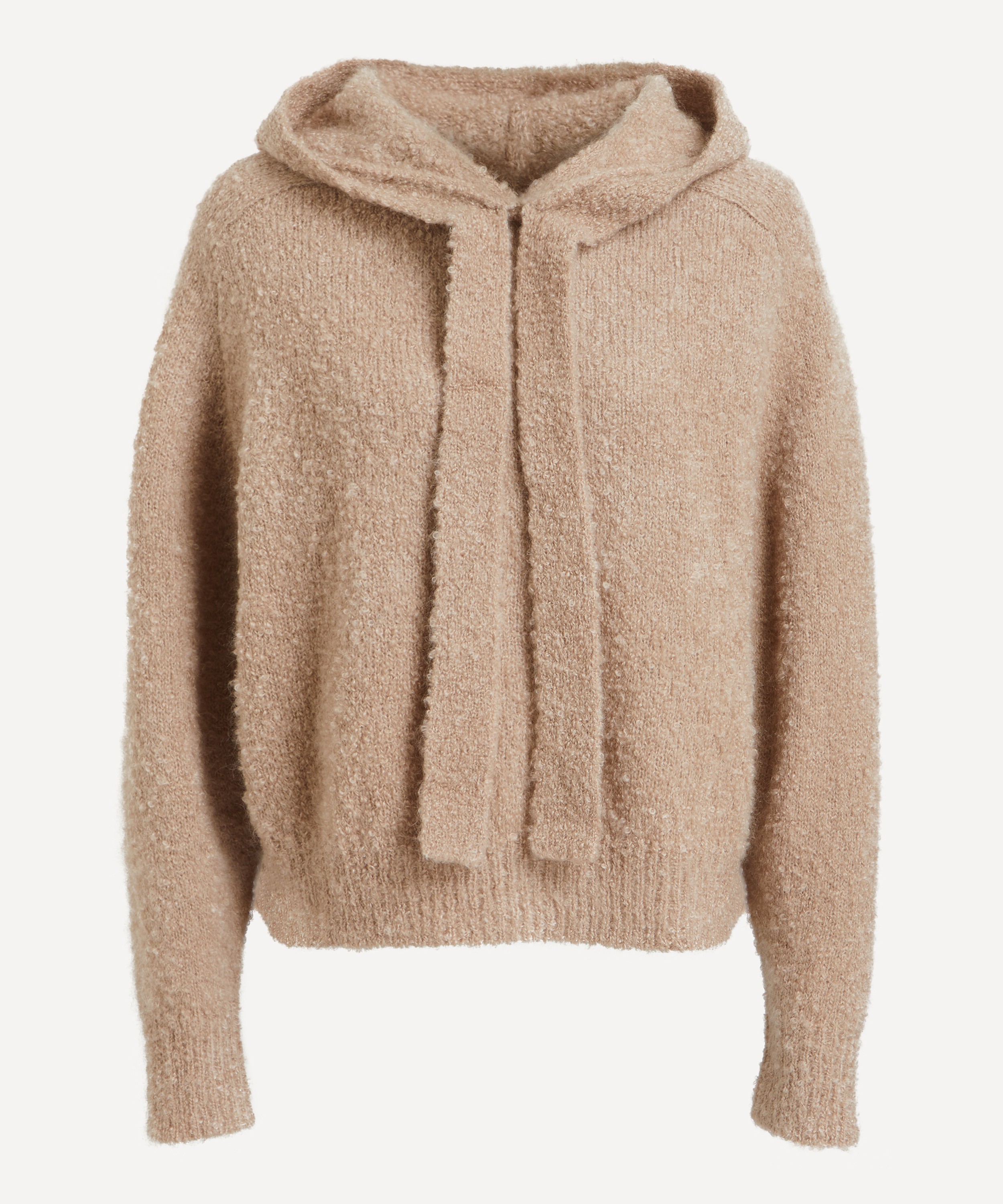 Crush Cashmere - Bob Bouclé Cashmere Hoodie image number 0