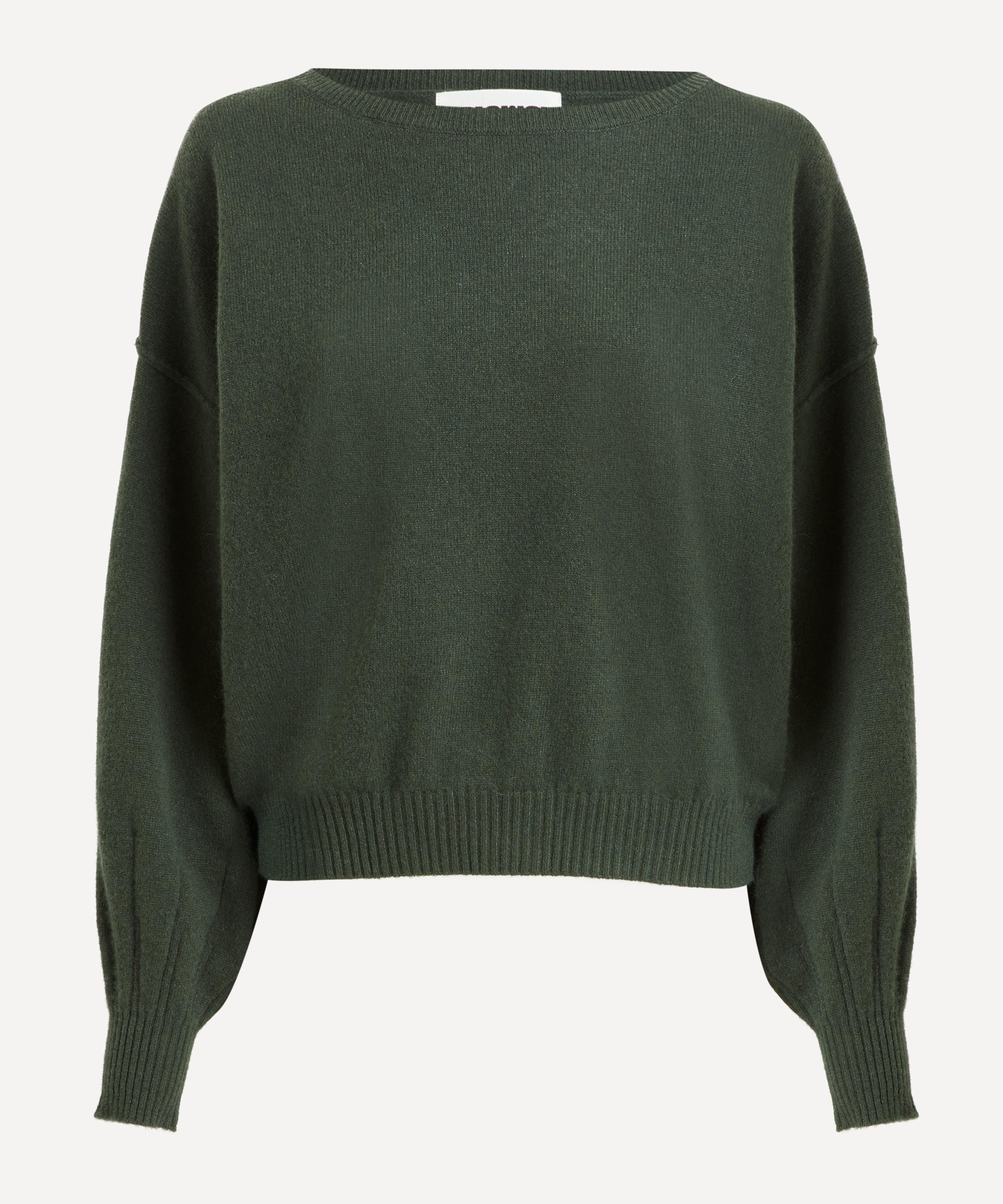 Crush Cashmere - Abby Balloon Sleeve Cashmere Jumper image number 0