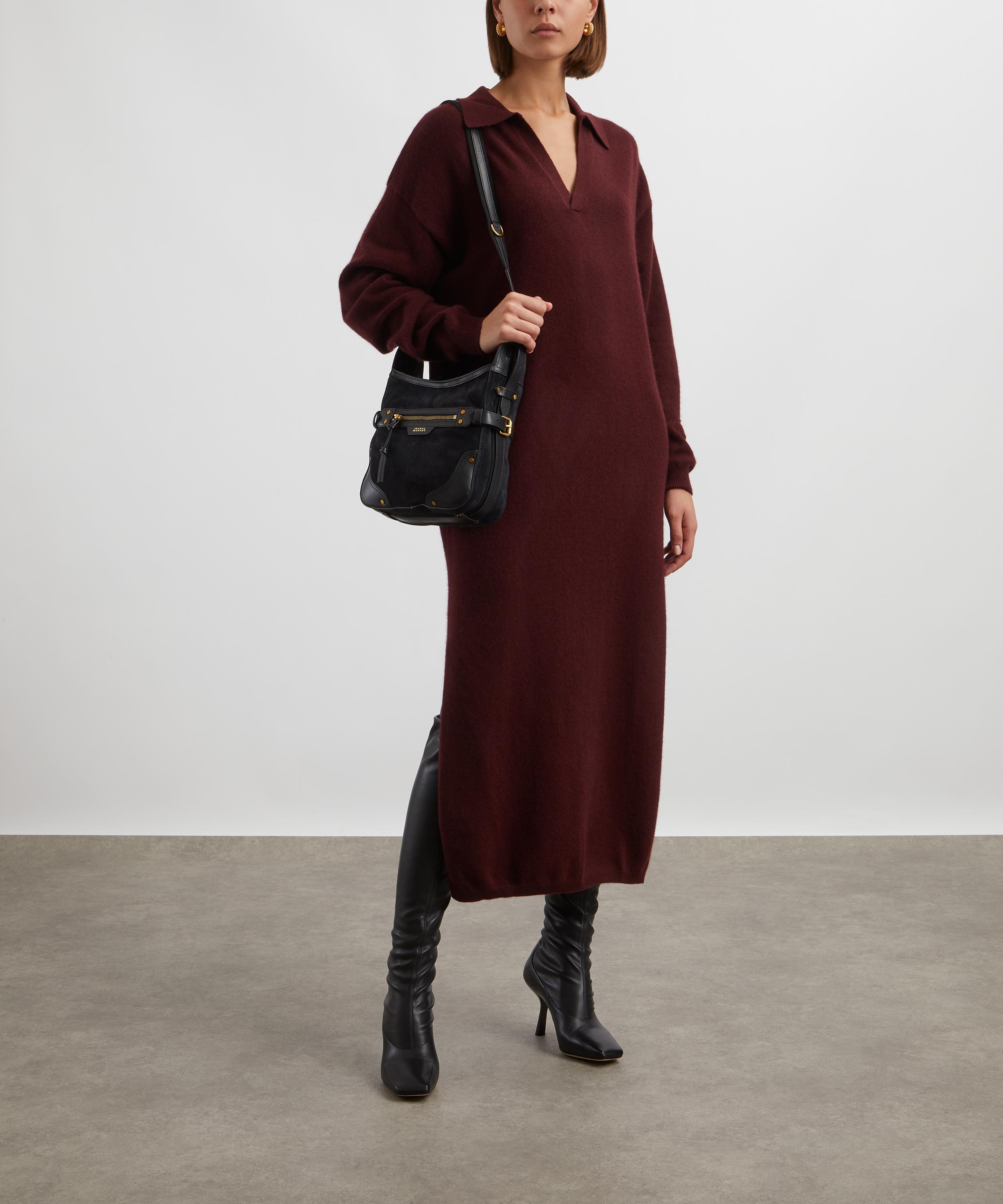 Crush Cashmere - Dylan Cashmere Polo Maxi-Dress image number 1