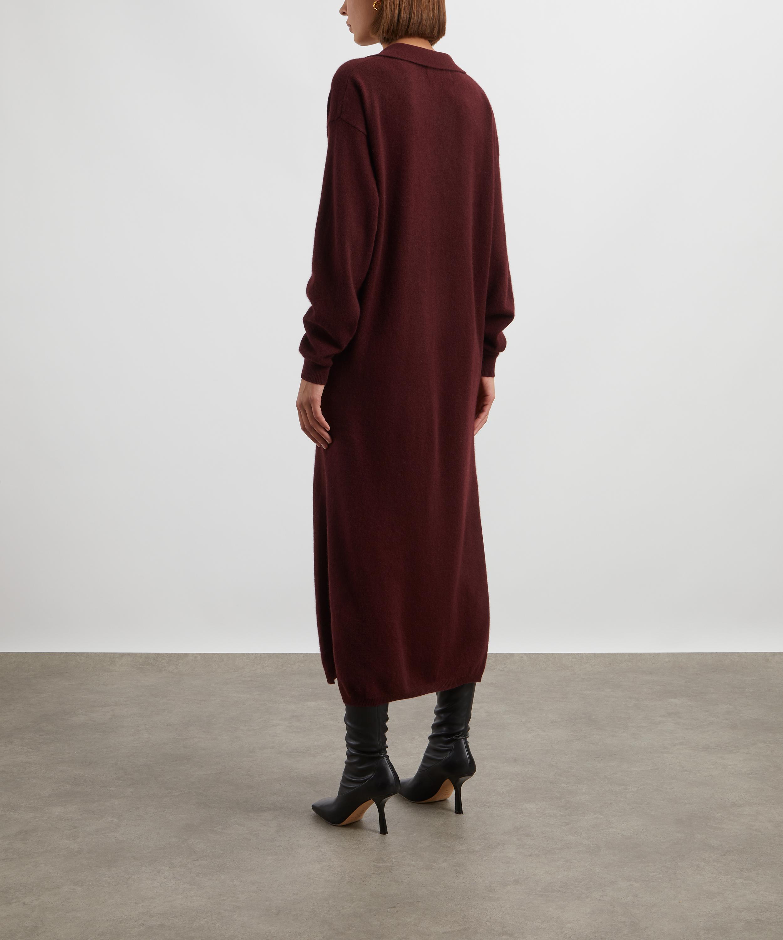 Crush Cashmere - Dylan Cashmere Polo Maxi-Dress image number 3