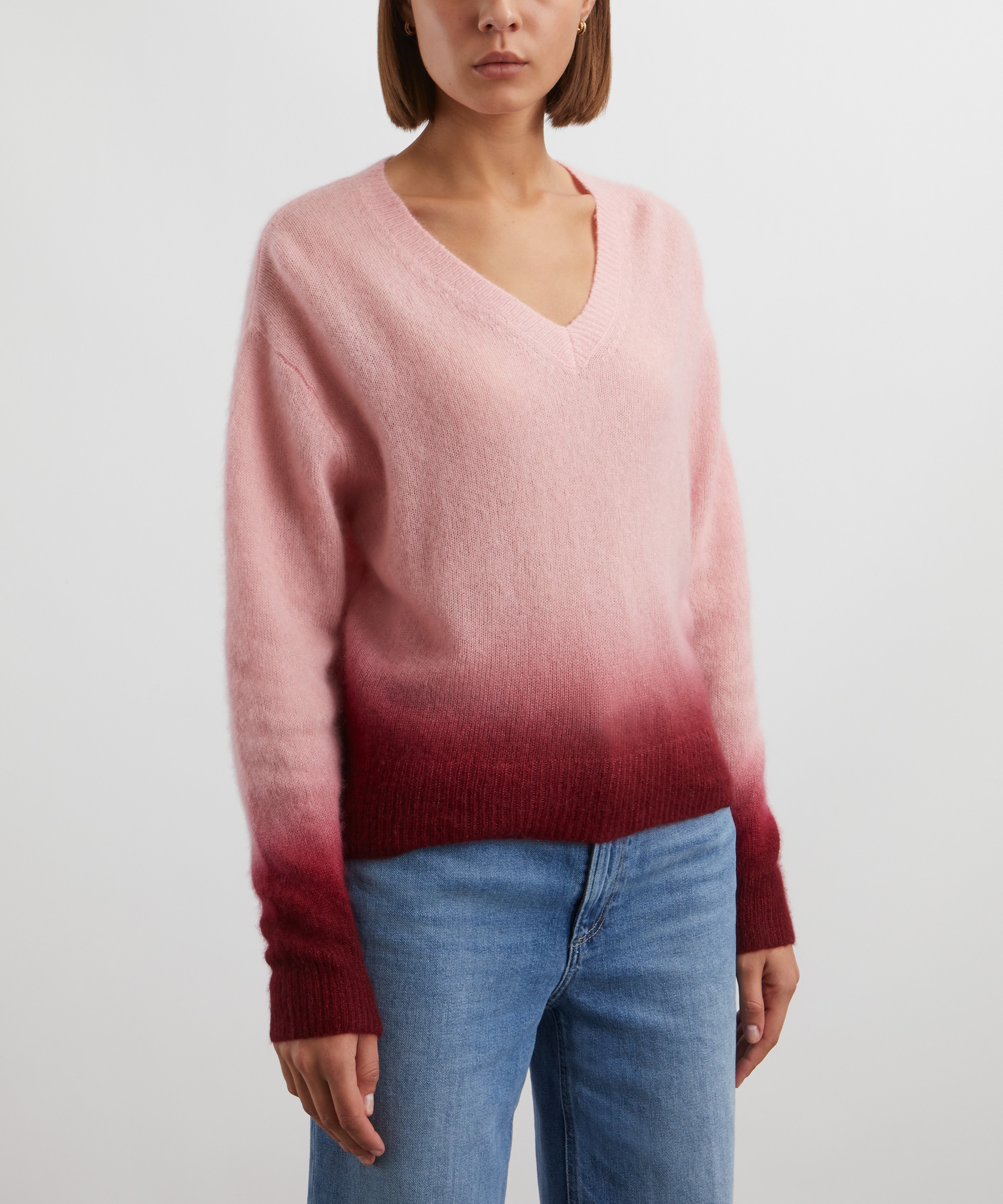 Crush Cashmere - Amara Dip Malibu Cashmere Jumper image number 2