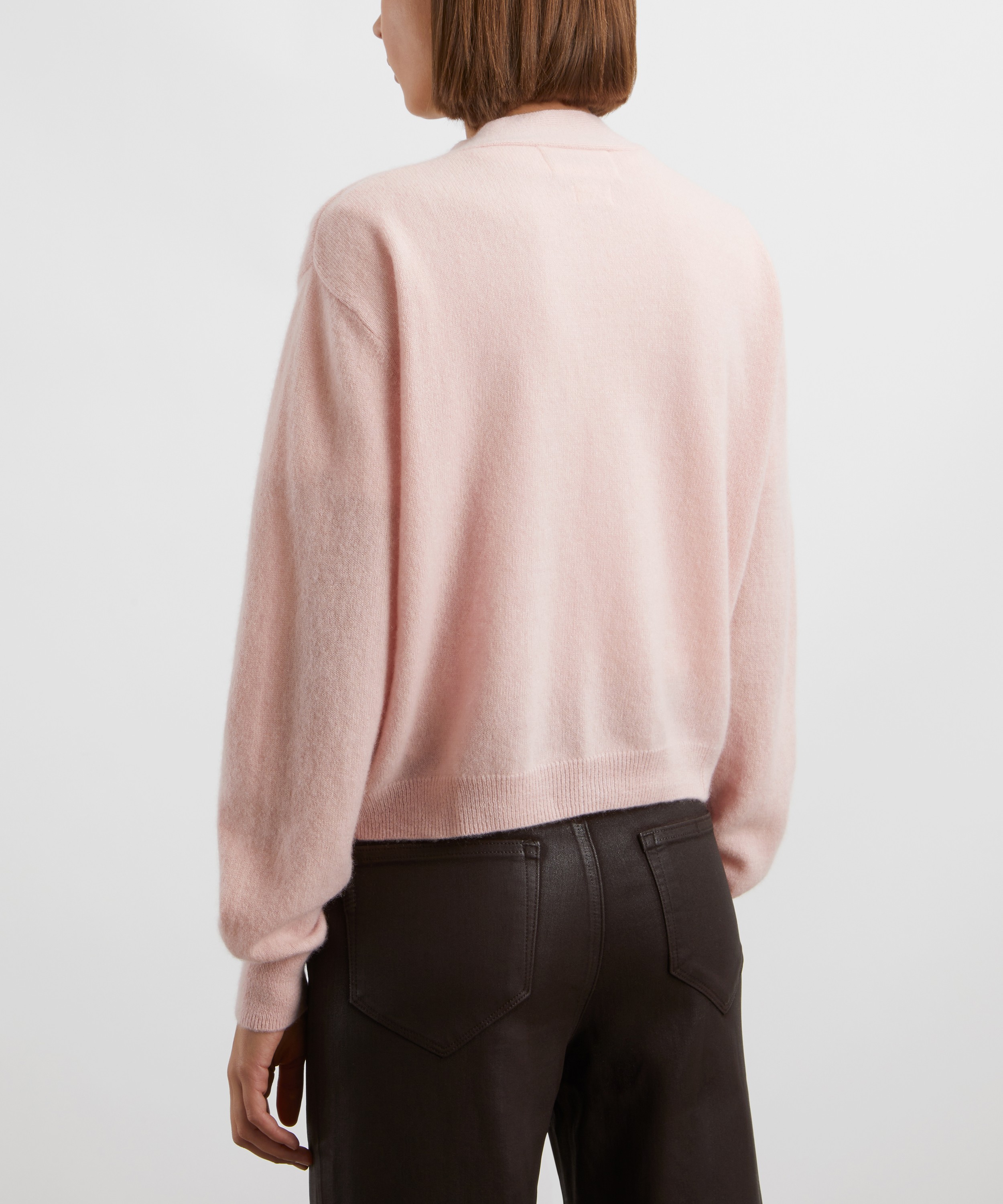 Crush Cashmere - Acai Cashmere Cardigan  image number 3