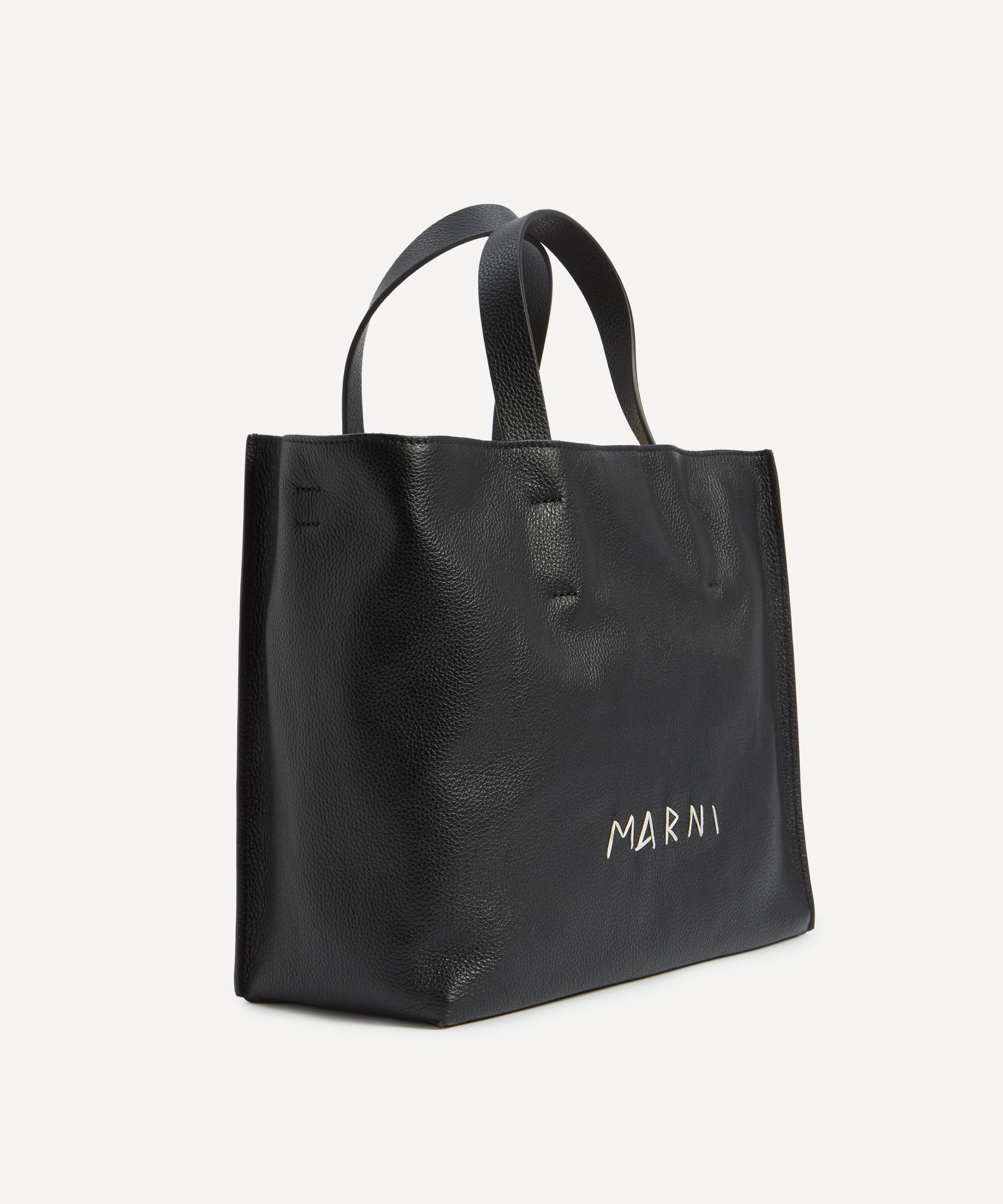 Marni - Museo Leather Tote Bag image number 2