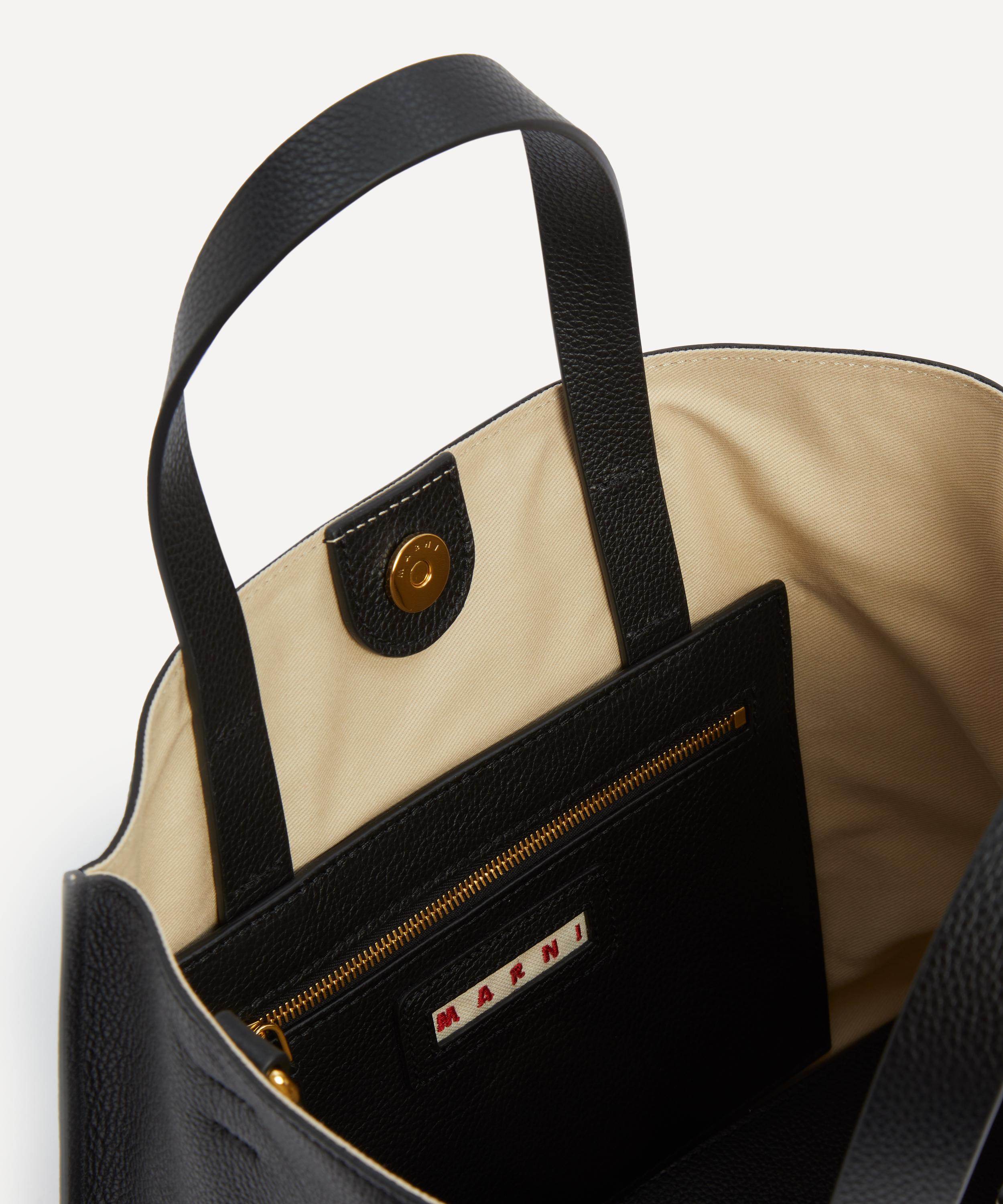 Marni - Museo Leather Tote Bag image number 5