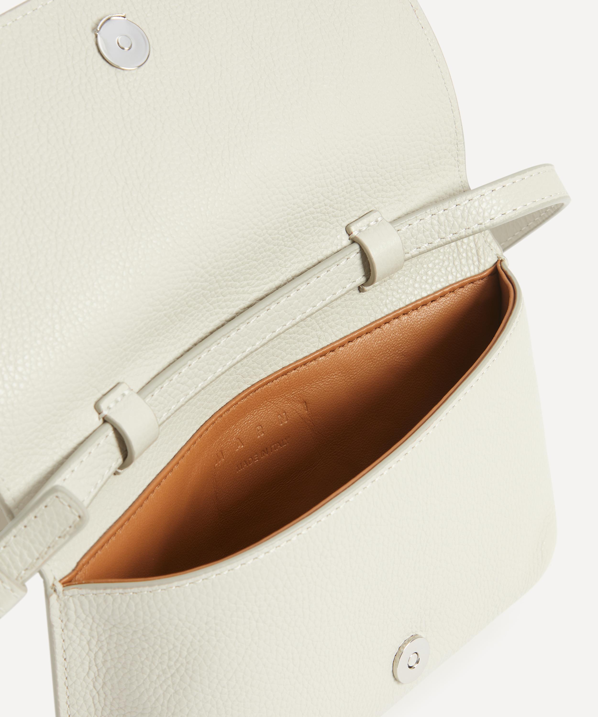 Marni - Leather Flap Shoulder Bag image number 5