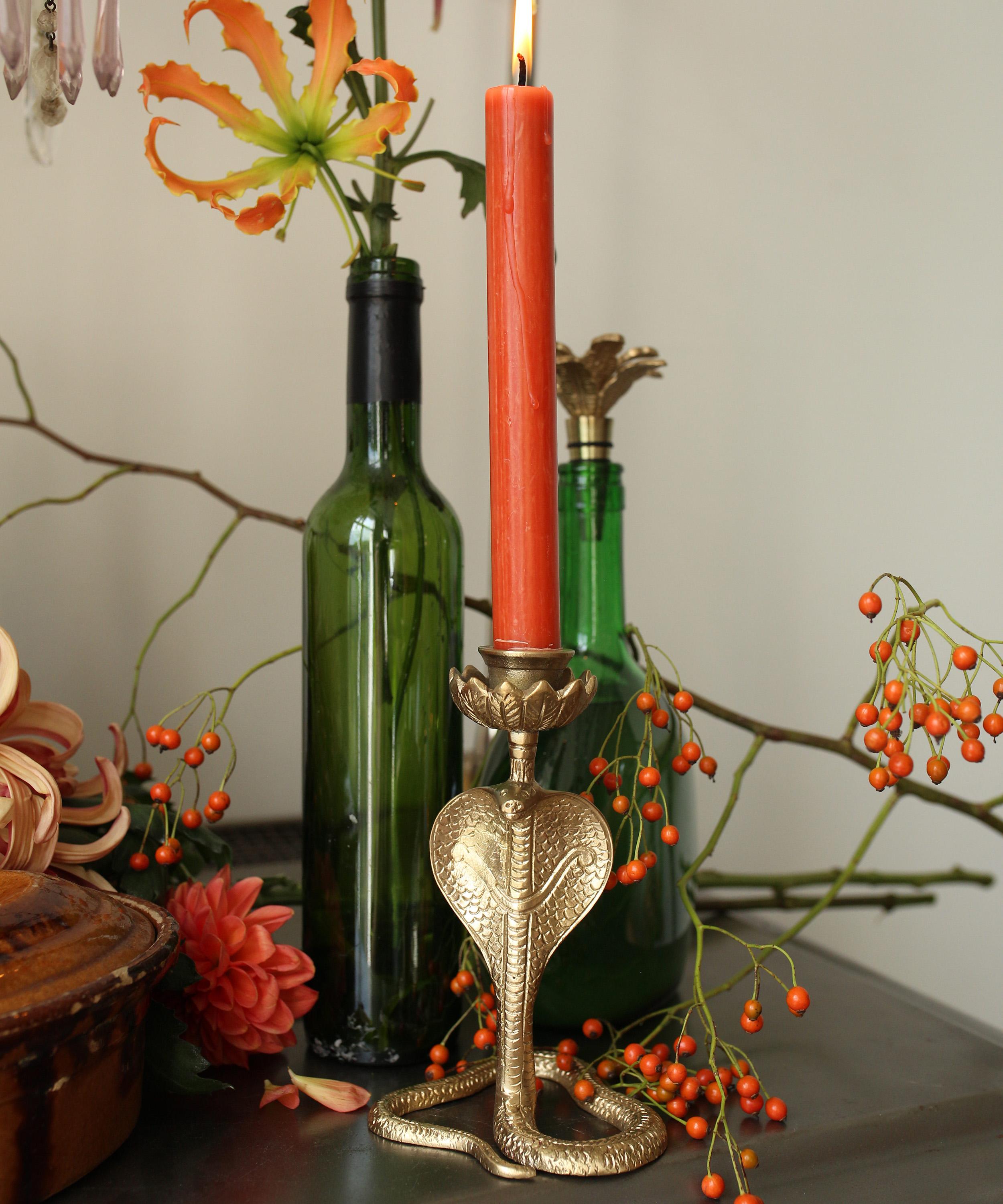 Doing Goods - Dakota Snake Candle Holder image number 1